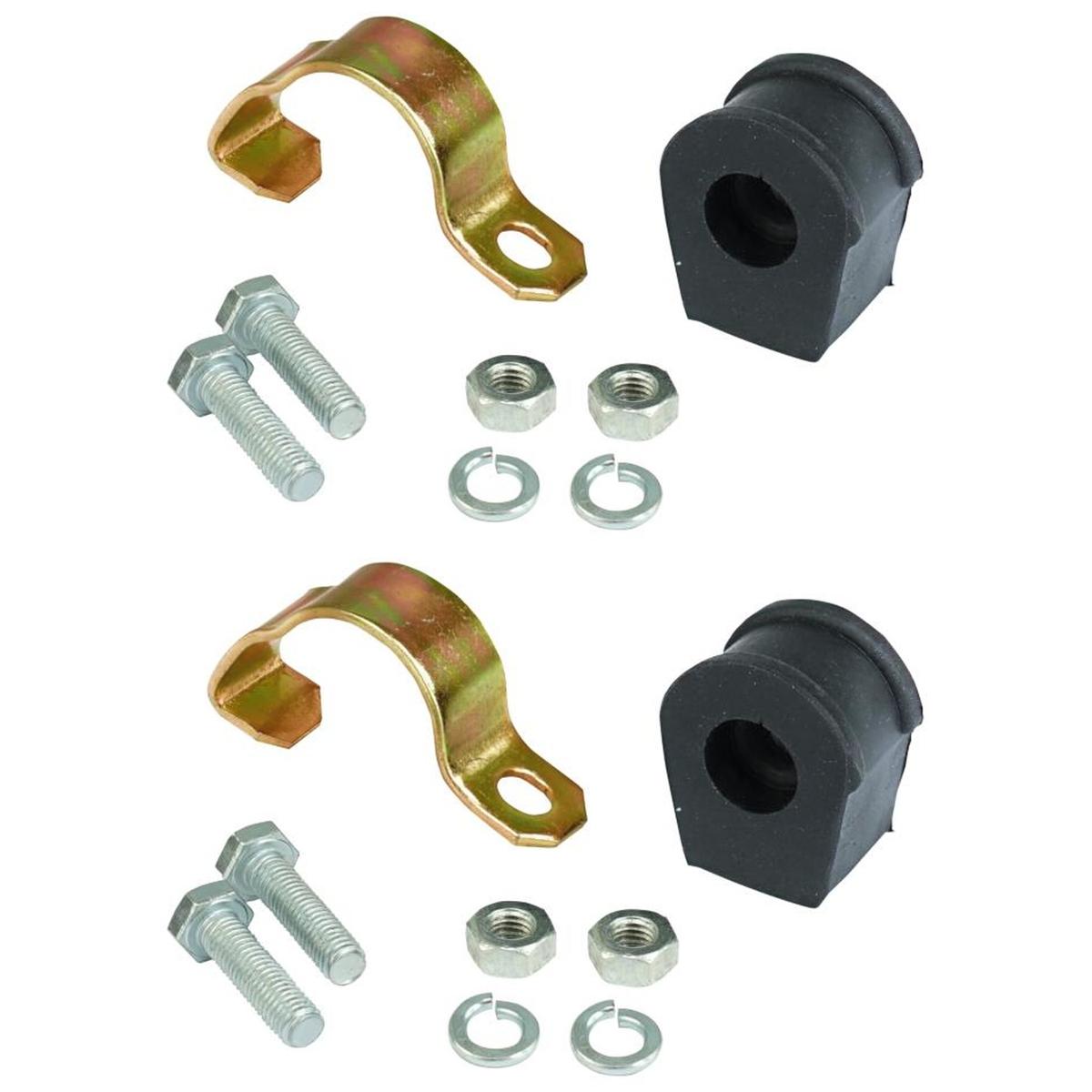 Par Kit Barra Estabilizadora Dianteira Com Mancal E Abraçadeira - Cofap - KEC01027 - (1)