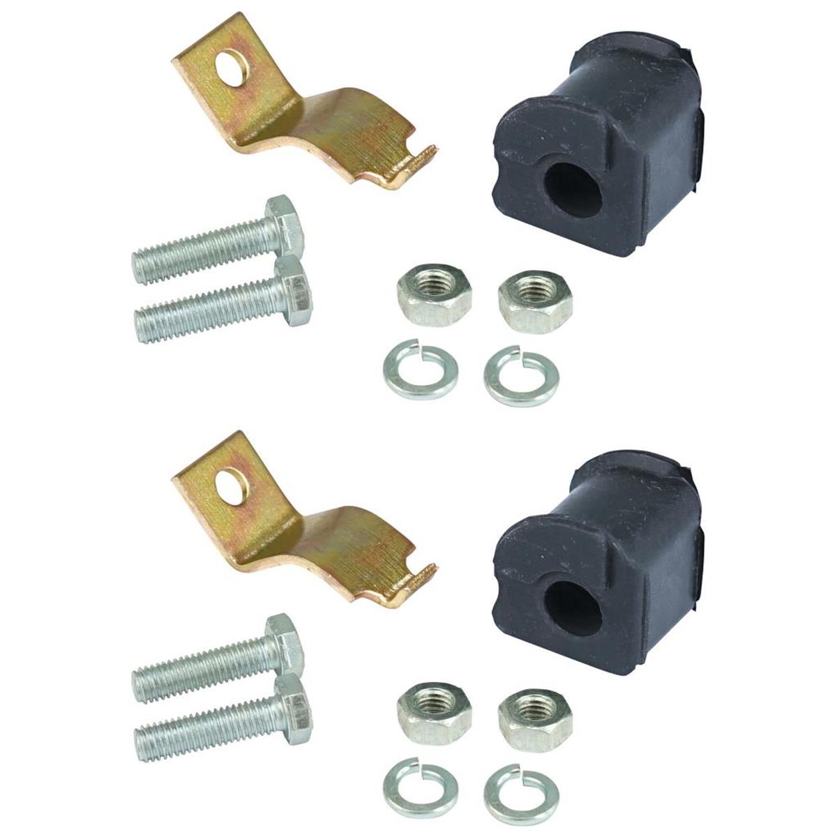 Par Kit Barra Estabilizadora Dianteira Com Mancal E Abraçadeira - Cofap - KEC01024 - (1)