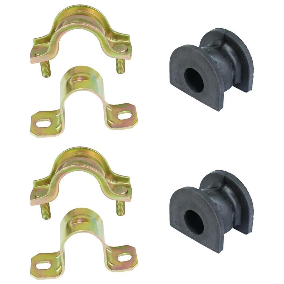 Par Kit Barra Estabilizadora Dianteira Com Mancal E Abraçadeiras - Cofap - KEC04162 - (1)