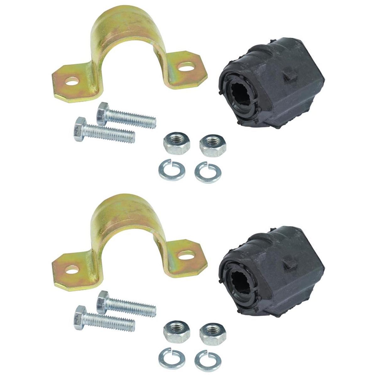 Par Kit Barra Estabilizadora Dianteira Com Mancal E Abraçadeira - Cofap - KEC04167 - (1)