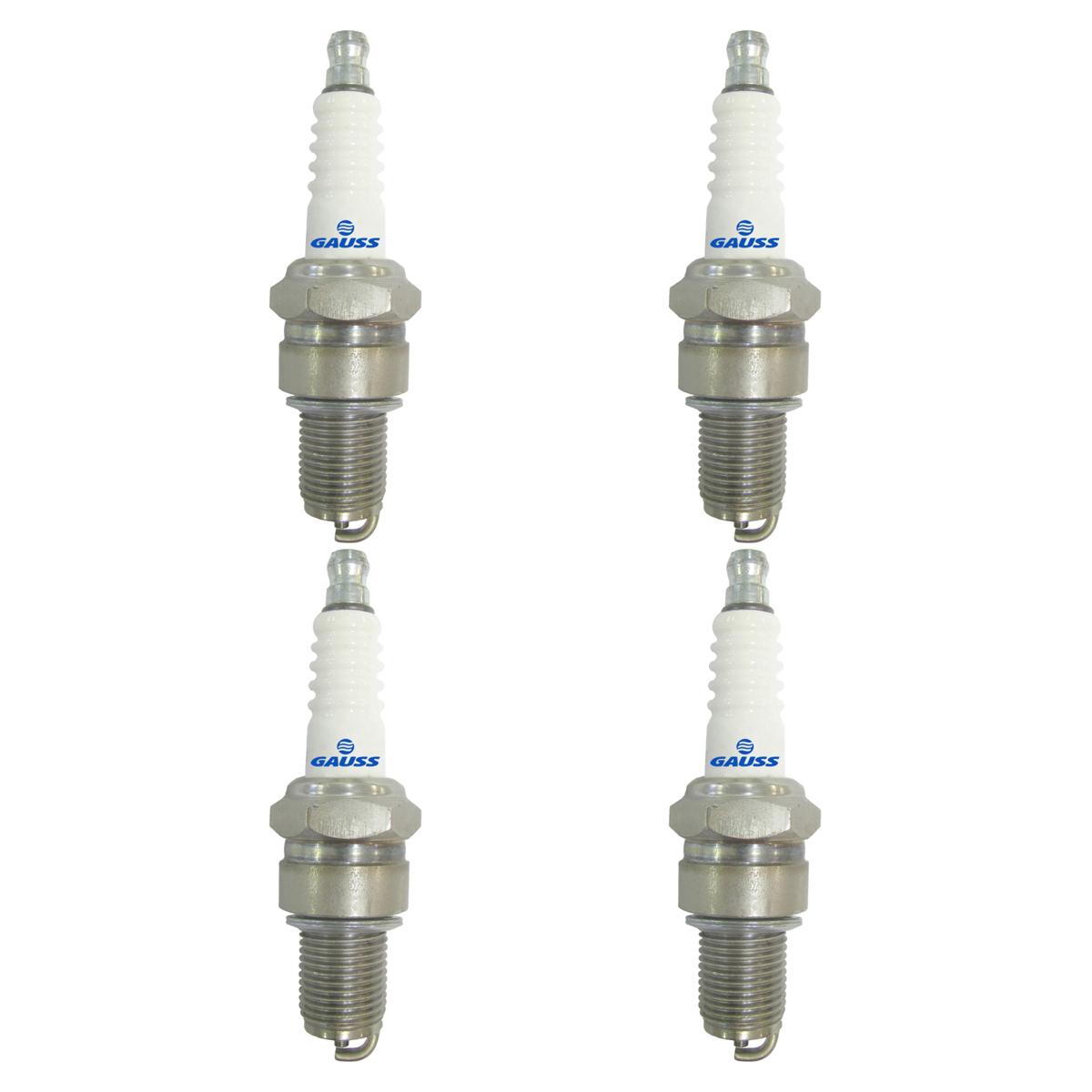 Jogo 4 Velas de Ignição- Gauss - GV6R02 - (1)