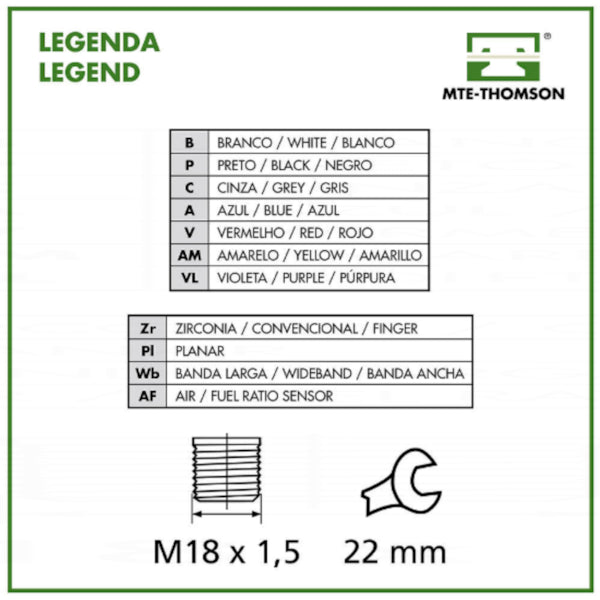 Sonda Lambda - MTE - 6884 - (3)