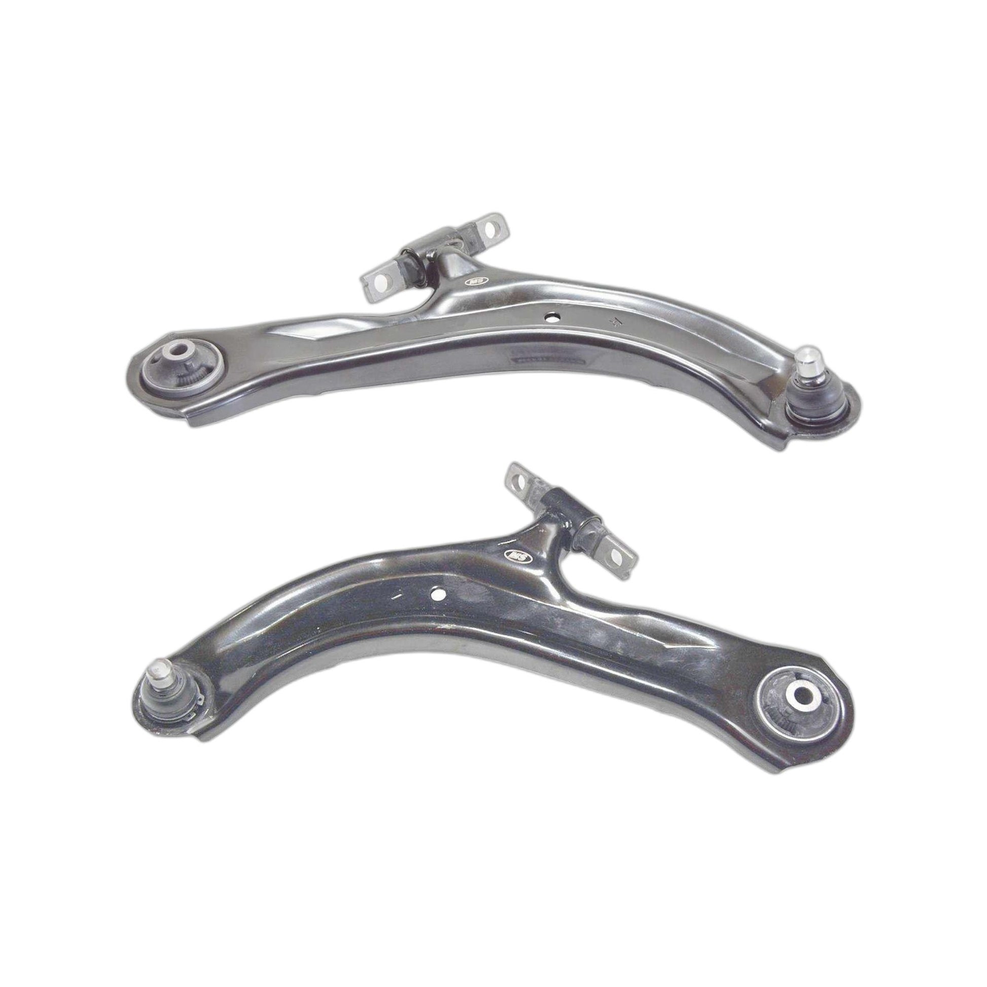 Par Bandeja Dianteira Lado Direito e Esquerdo com Bucha e Pivô - MetalSystem - 08073DMS - 08073EMS - (1)