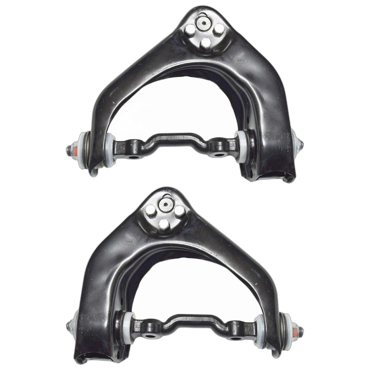 Par Bandeja Dianteira Superior Lado Direito e Esquerdo com Bucha e Pivô - MetalSystem - 08143DMS - 08143EMS - (1)