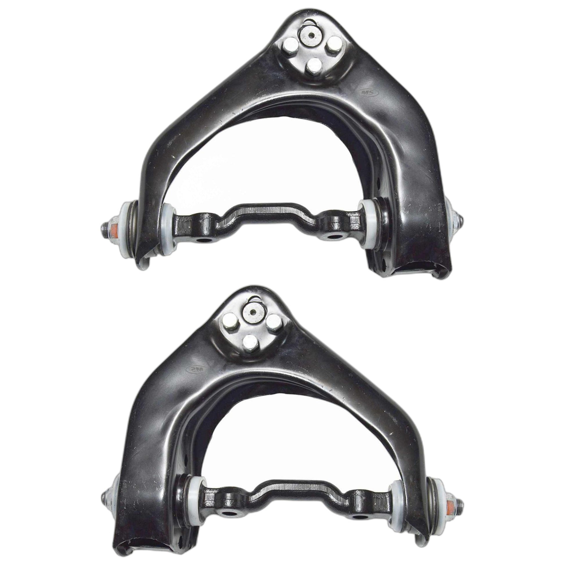 Par Bandeja Dianteira Superior Lado Direito e Esquerdo com Bucha e Pivô - MetalSystem - 08143DMS - 08143EMS - (1)