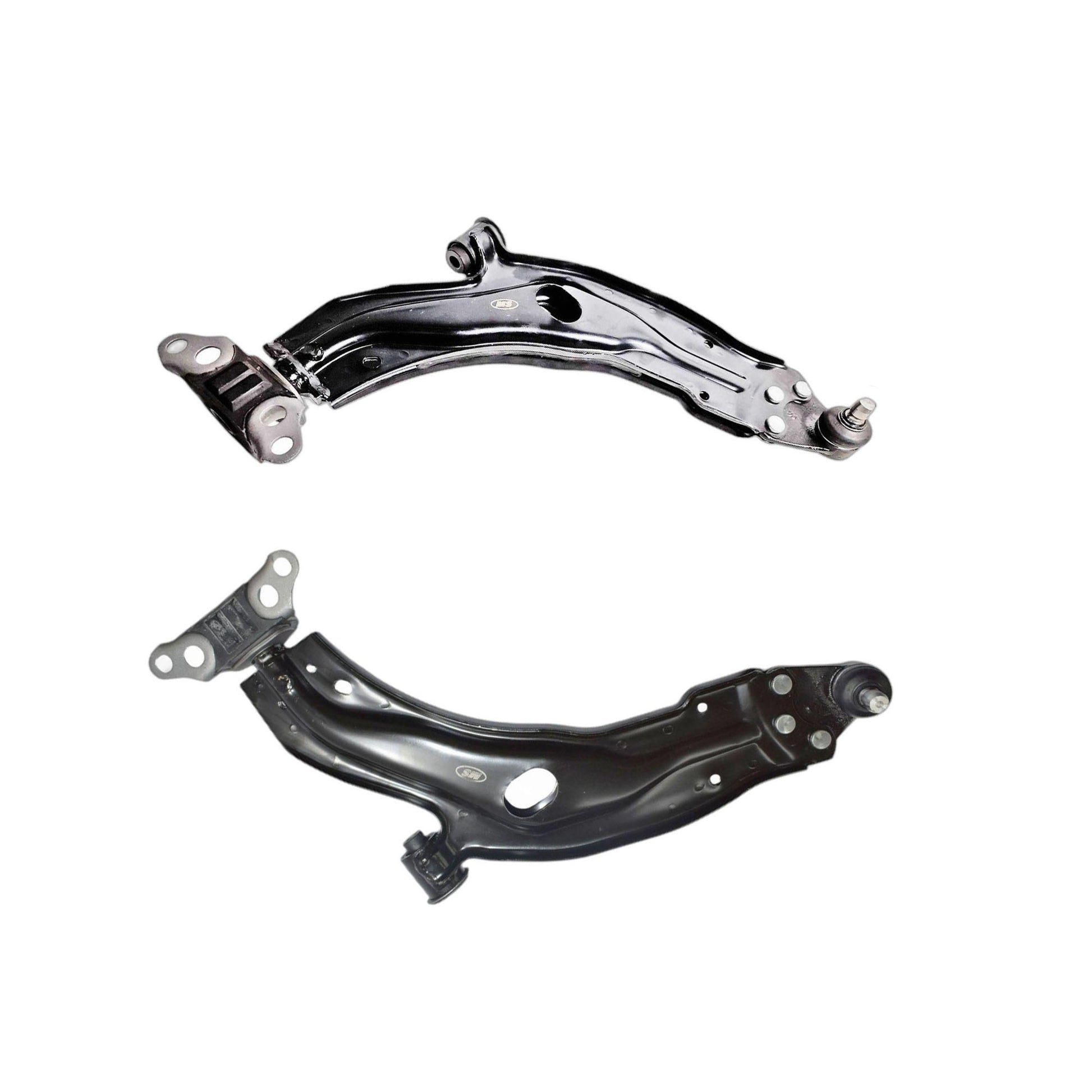 Par Bandeja Dianteira Lado Direito e Esquerdo com Bucha e Pivô - MetalSystem - 08193DMS - 08193EMS - (1)