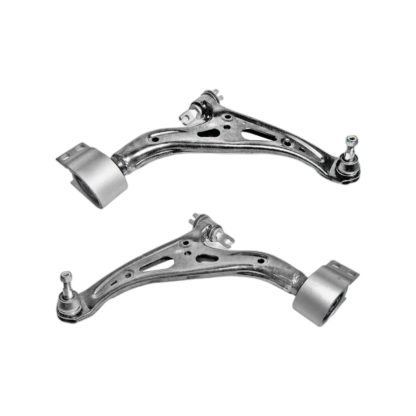 Par Bandeja Dianteira Lado Direito e Esquerdo com Bucha e Pivô - MetalSystem - 31542DMS - 31542EMS - (1)