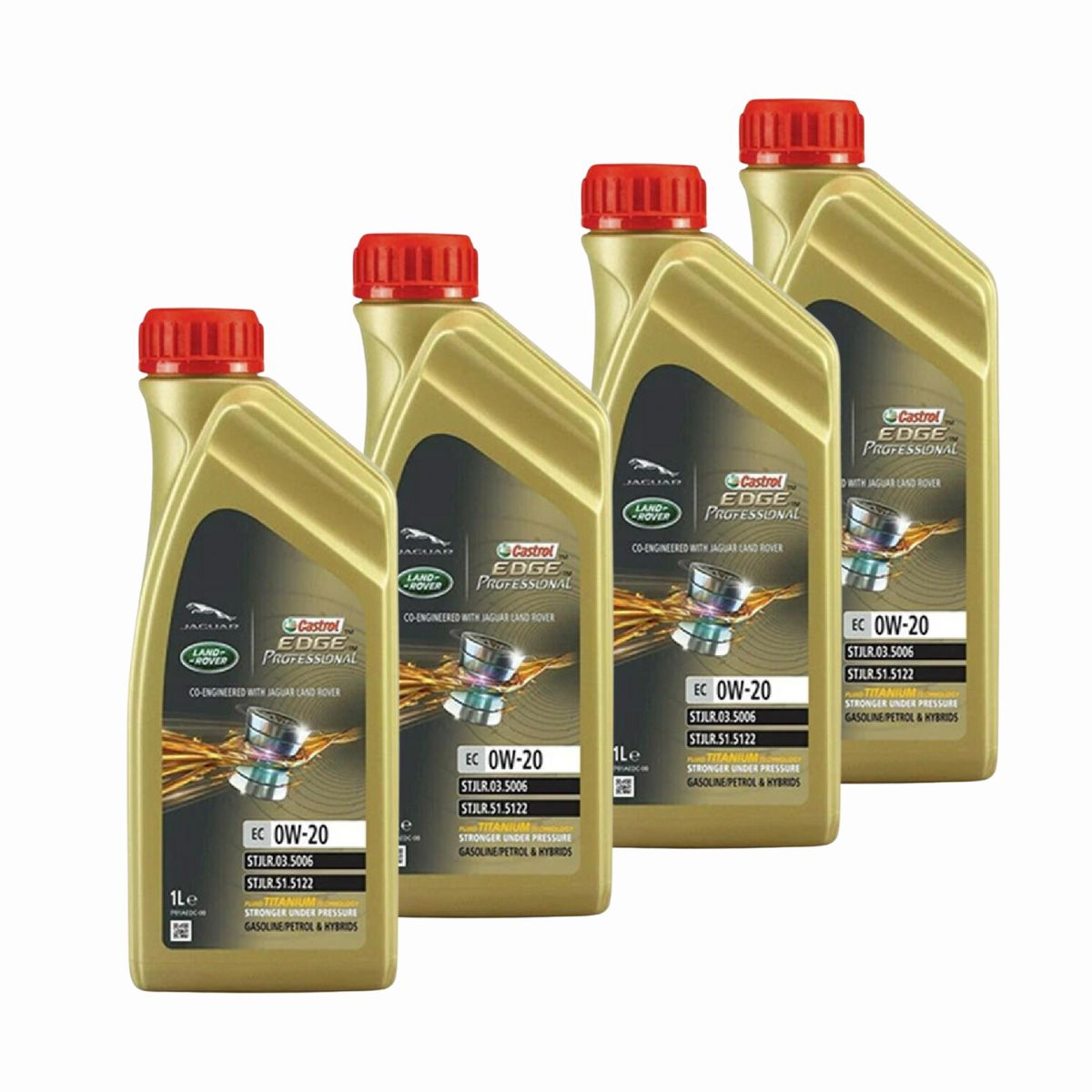 Kit c/ 4L Óleo de Motor Edge Professional EC 0W20 - 3435390 - Castrol - (1)