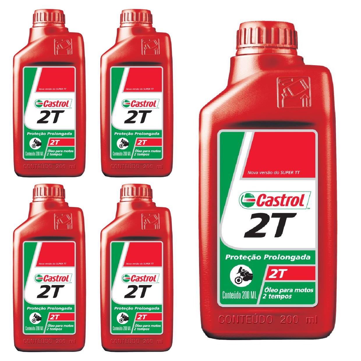 Kit c/ 1L Óleo de Motor 2T - 3360512 - Castrol - (1)