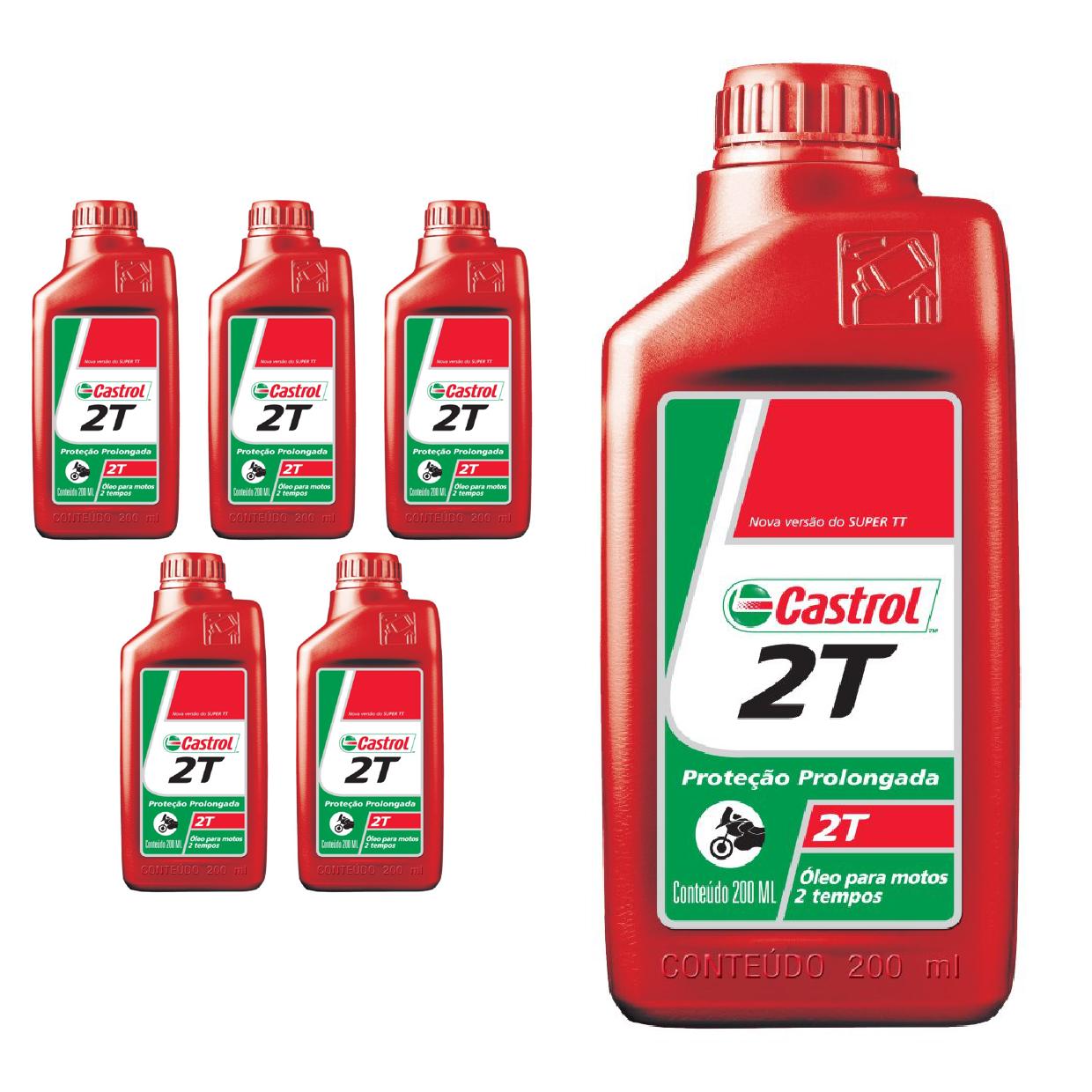 Kit c/ 1,2L Óleo de Motor 2T - 3360512 - Castrol - (1)