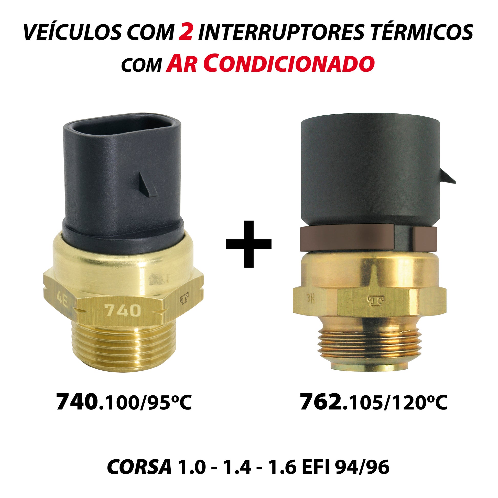 Interruptor Térmico do Radiador - MTE - 762.105/120 - (2)