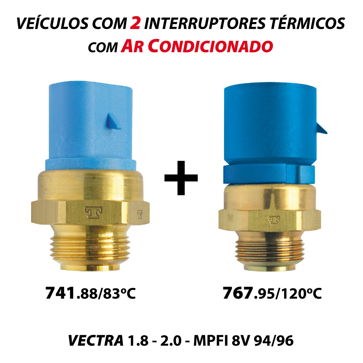 Interruptor Térmico do Radiador - MTE - 767.95/120 - (2)