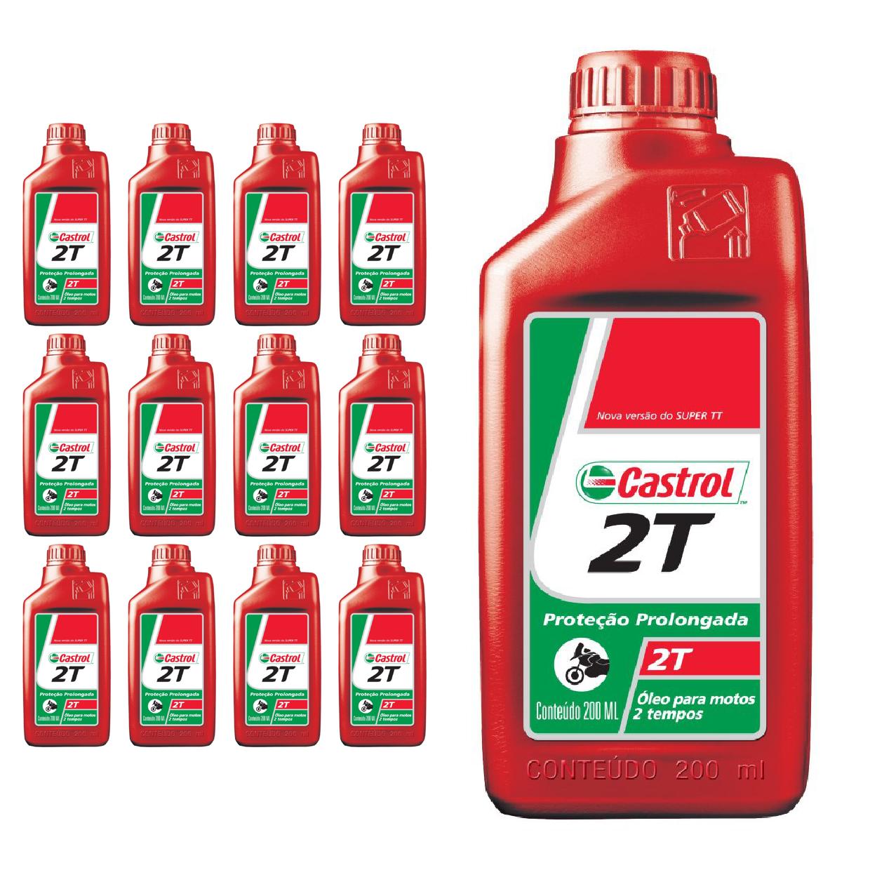 Kit c/ 2,6L Óleo de Motor 2T - 3360512 - Castrol - (1)