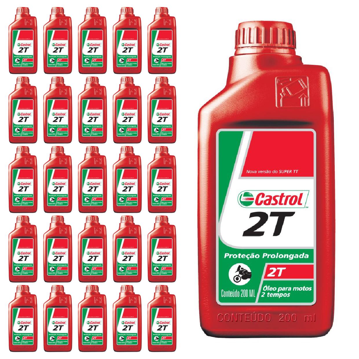 Kit c/ 5,2L Óleo de Motor 2T - 3360512 - Castrol - (1)