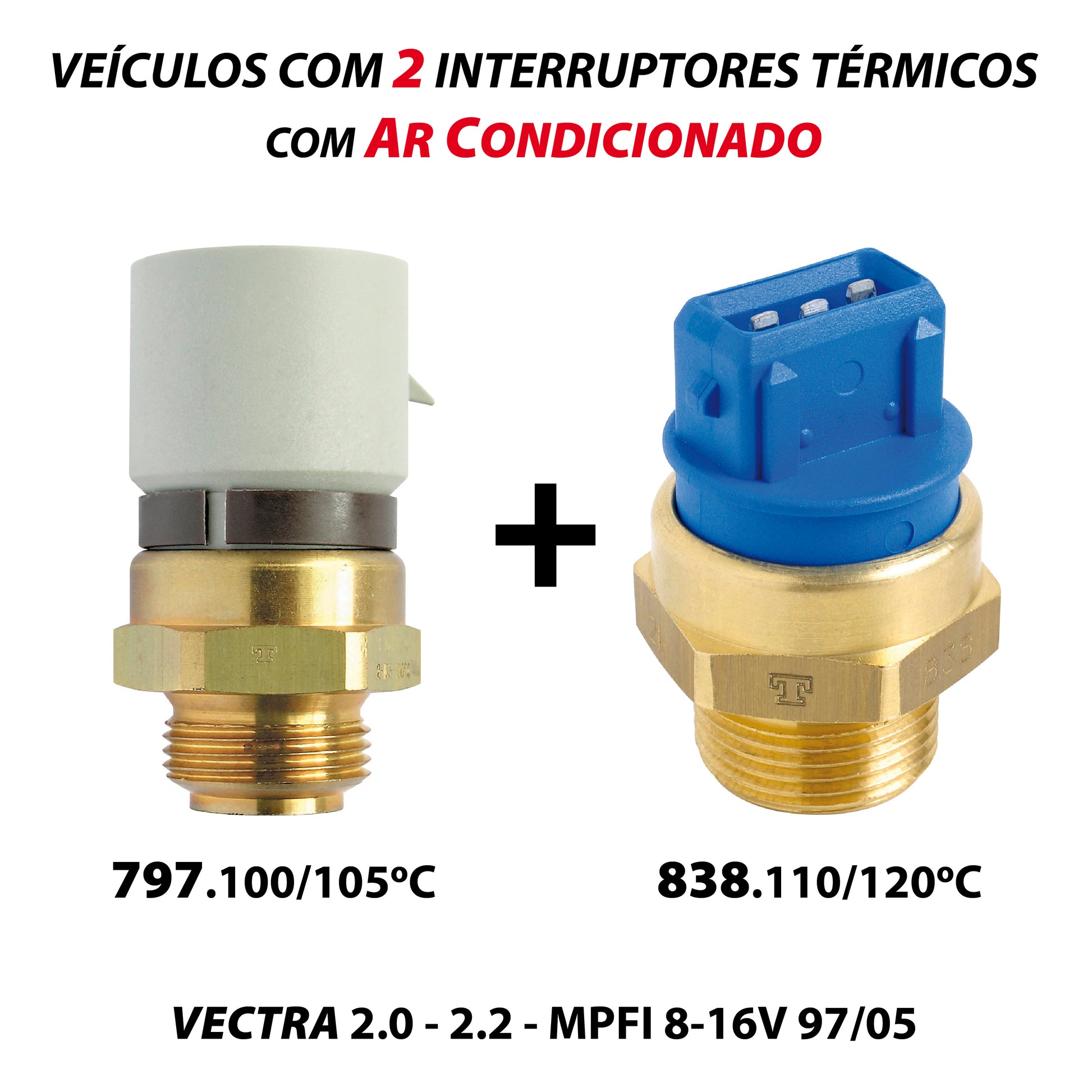 Interruptor Térmico do Radiador - MTE - 838.110/120 - (2)
