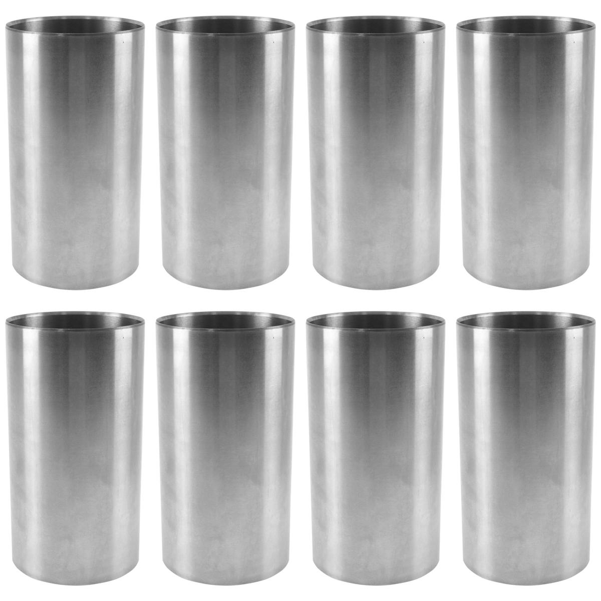 Jogo 8 Camisas De Cilindro Std - Mahle Metal Leve - C9302 STD - (1)