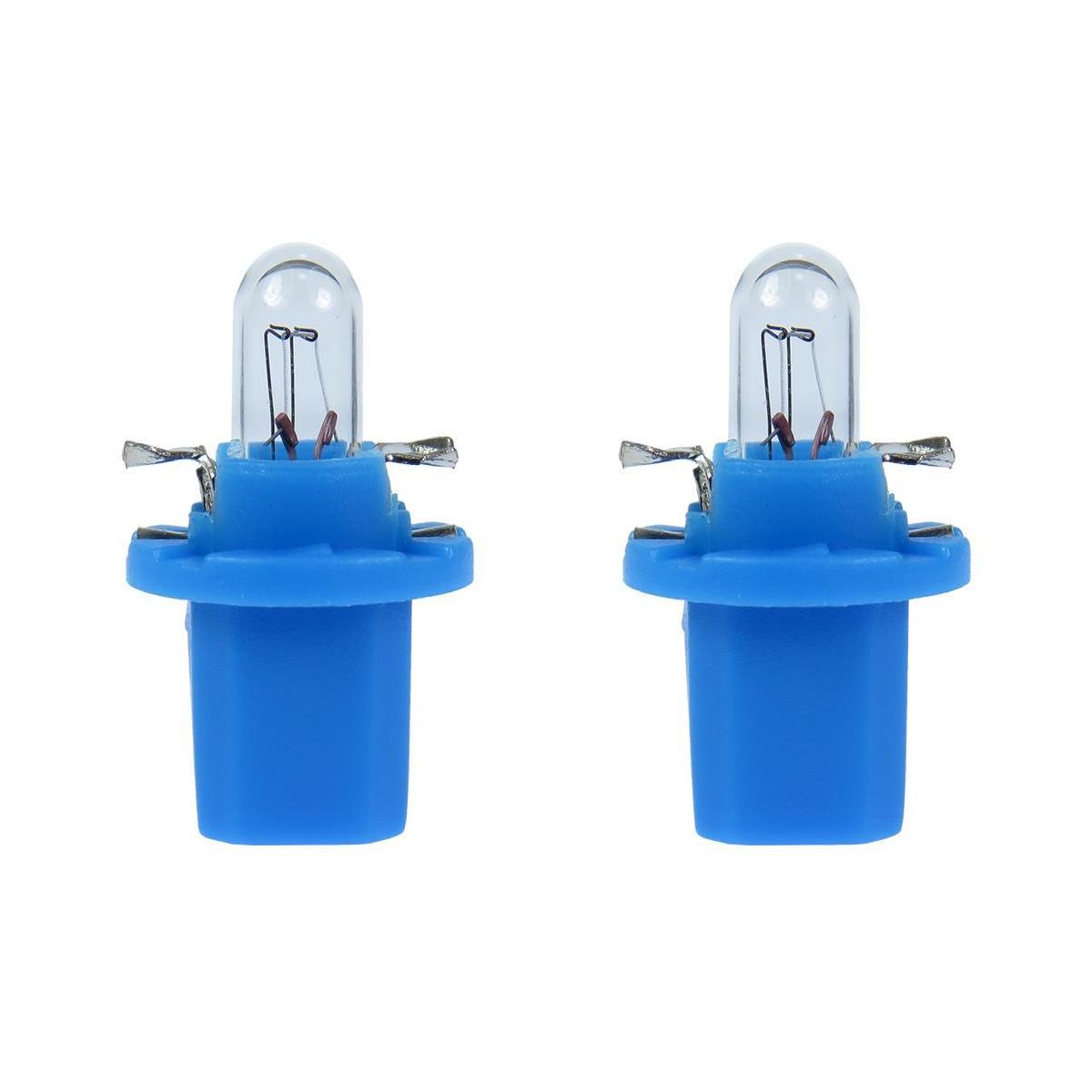 Par Lâmpada Miniatura Painel 12V 1,2W Base Azul - Gauss - GL2721MFX - (1)