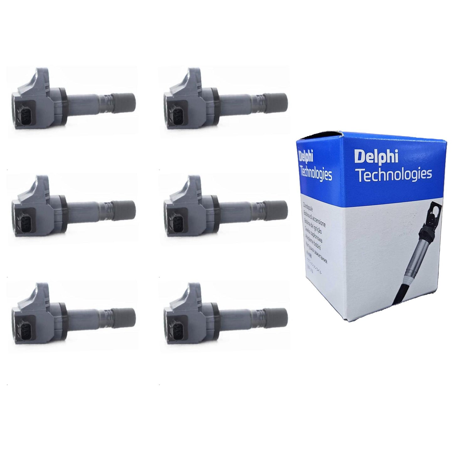 Kit 6 Bobinas de Ignição - Delphi - GN10421 - (1)