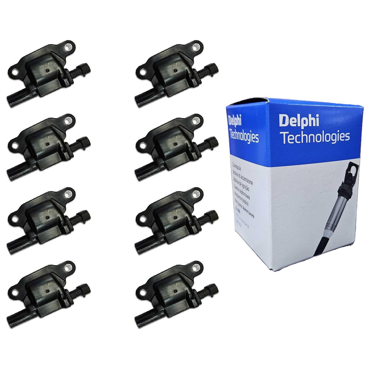 Kit 8 Bobinas de Ignição - Delphi - GN10639 - (1)
