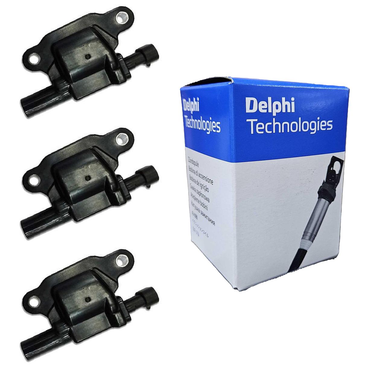 Kit 3 Bobinas de Ignição - Delphi - GN10639 - (1)