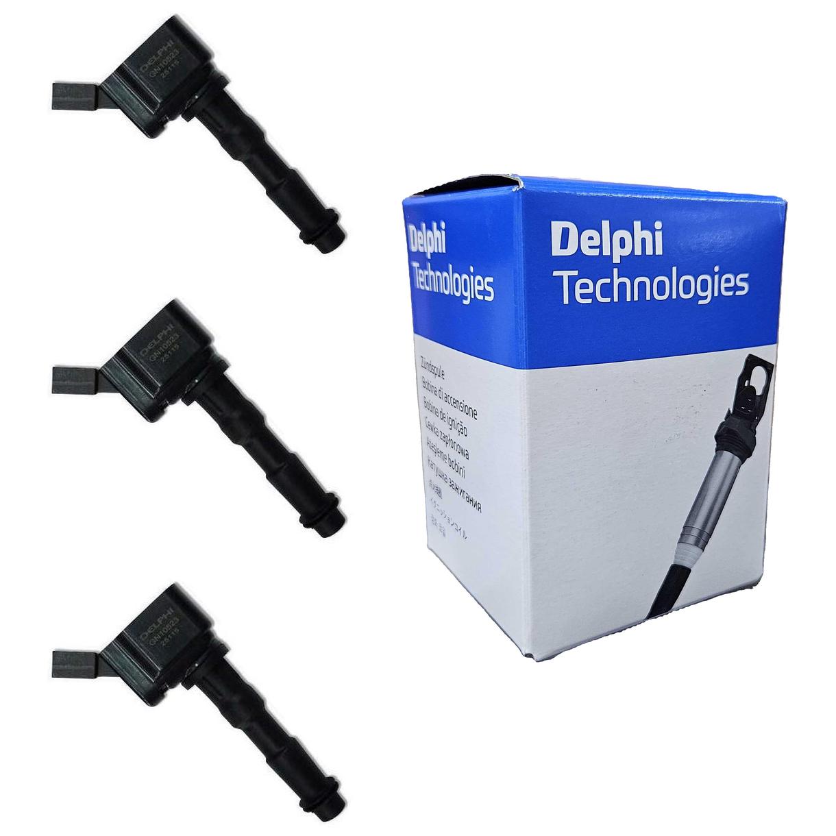Kit 3 Bobinas de Ignição - Delphi - GN10523 - (1)