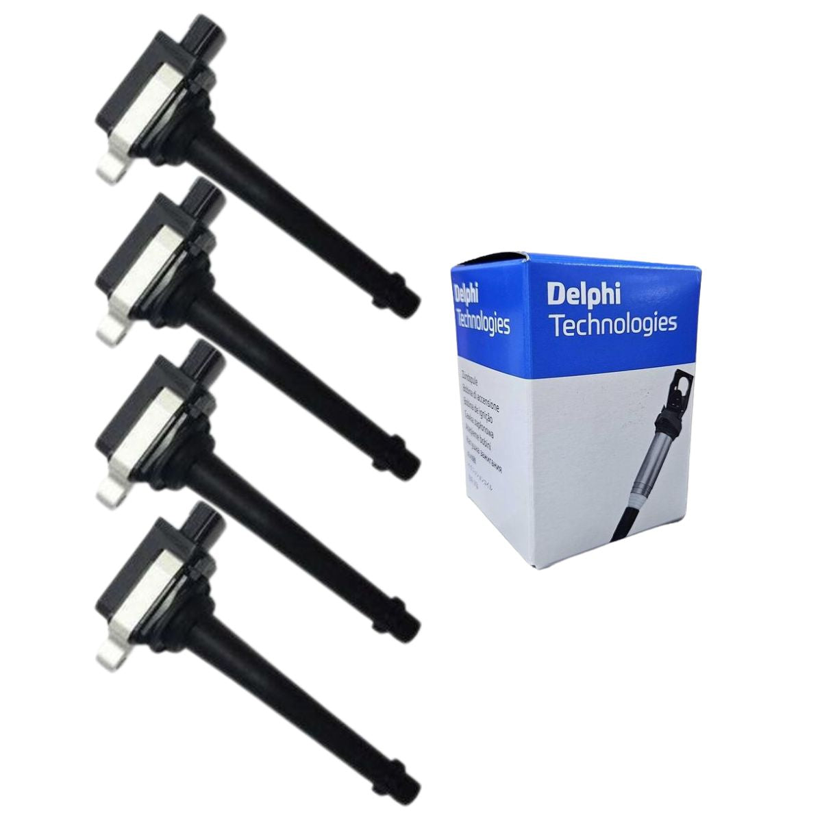 Kit 4 Bobinas de Ignição - Delphi - GN10317 - (1)