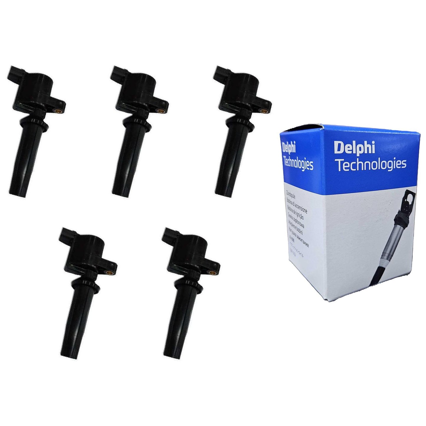 Kit 5 Bobinas de Ignição - Delphi - GN10229 - (1)