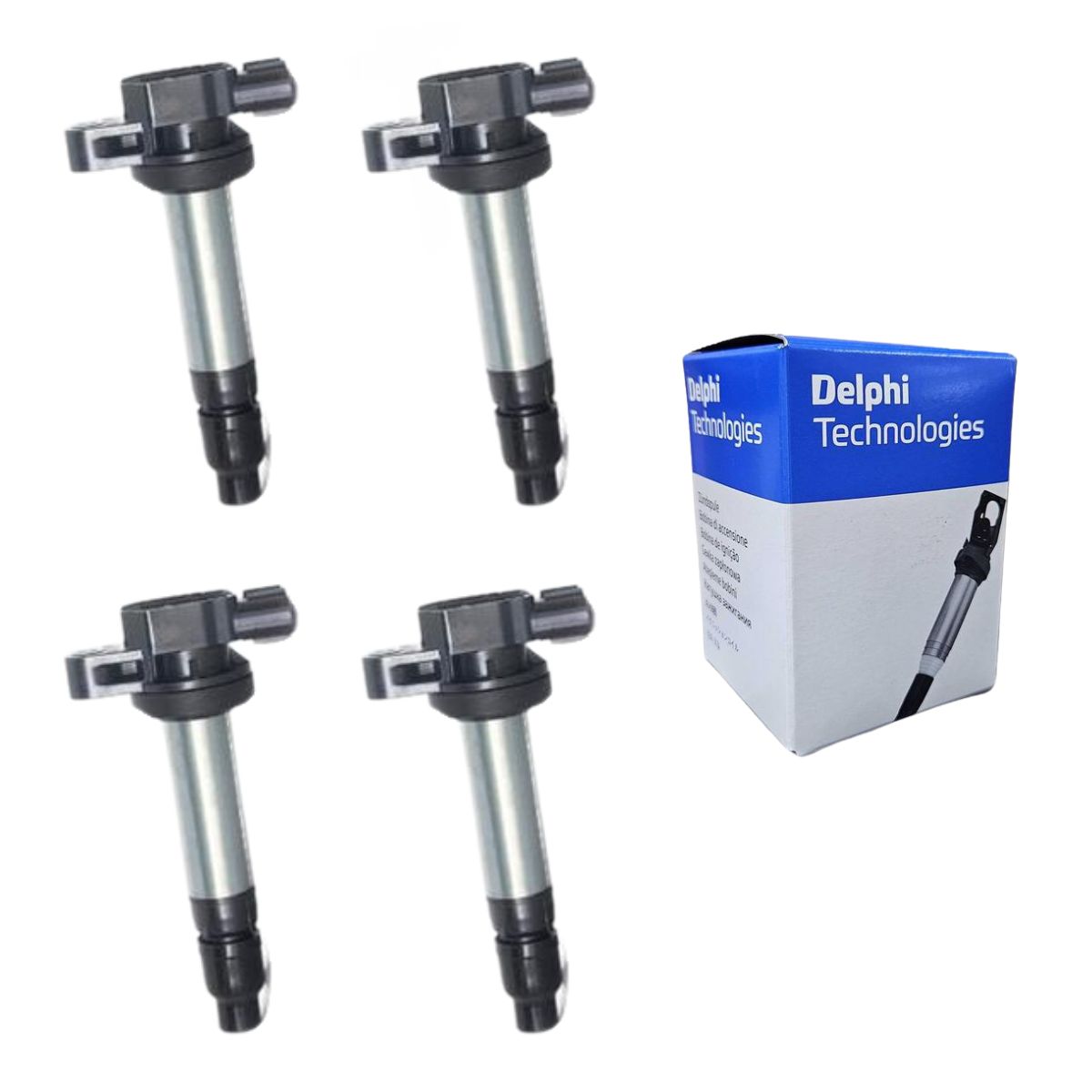 Kit 4 Bobinas de Ignição - Delphi - GN10813 - (1)