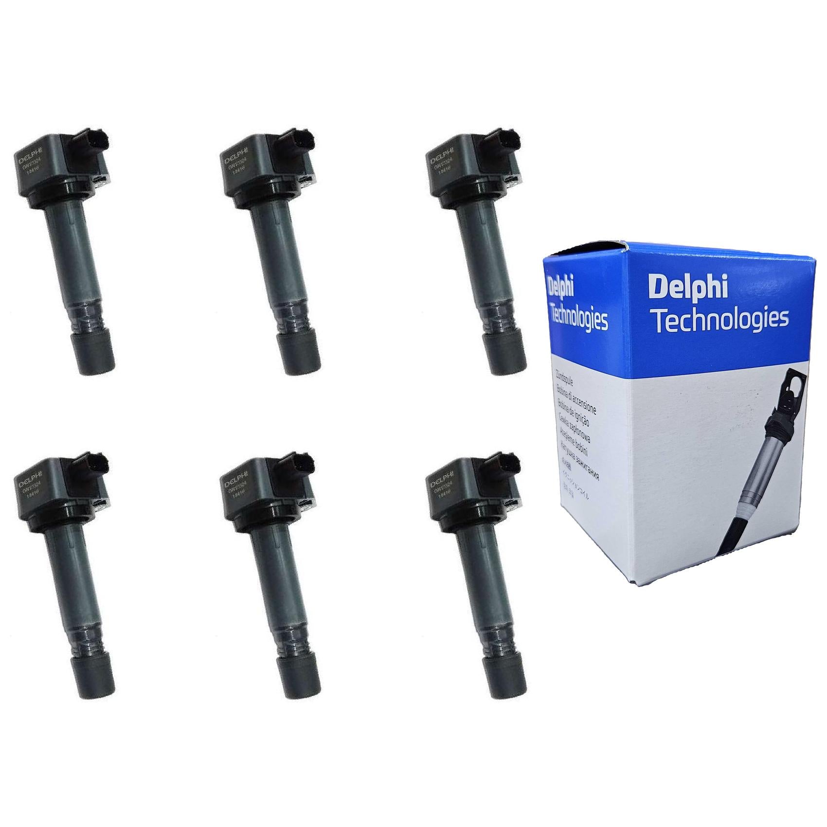 Kit 6 Bobinas de Ignição - Delphi - GN10324 - (1)