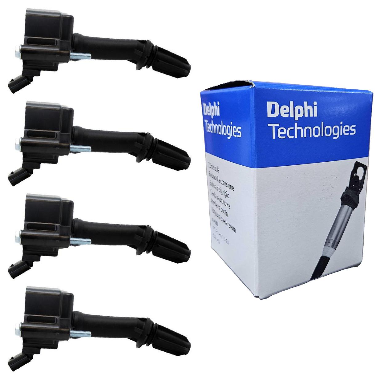 Kit 4 Bobinas de Ignição - Delphi - GN10797 - (1)