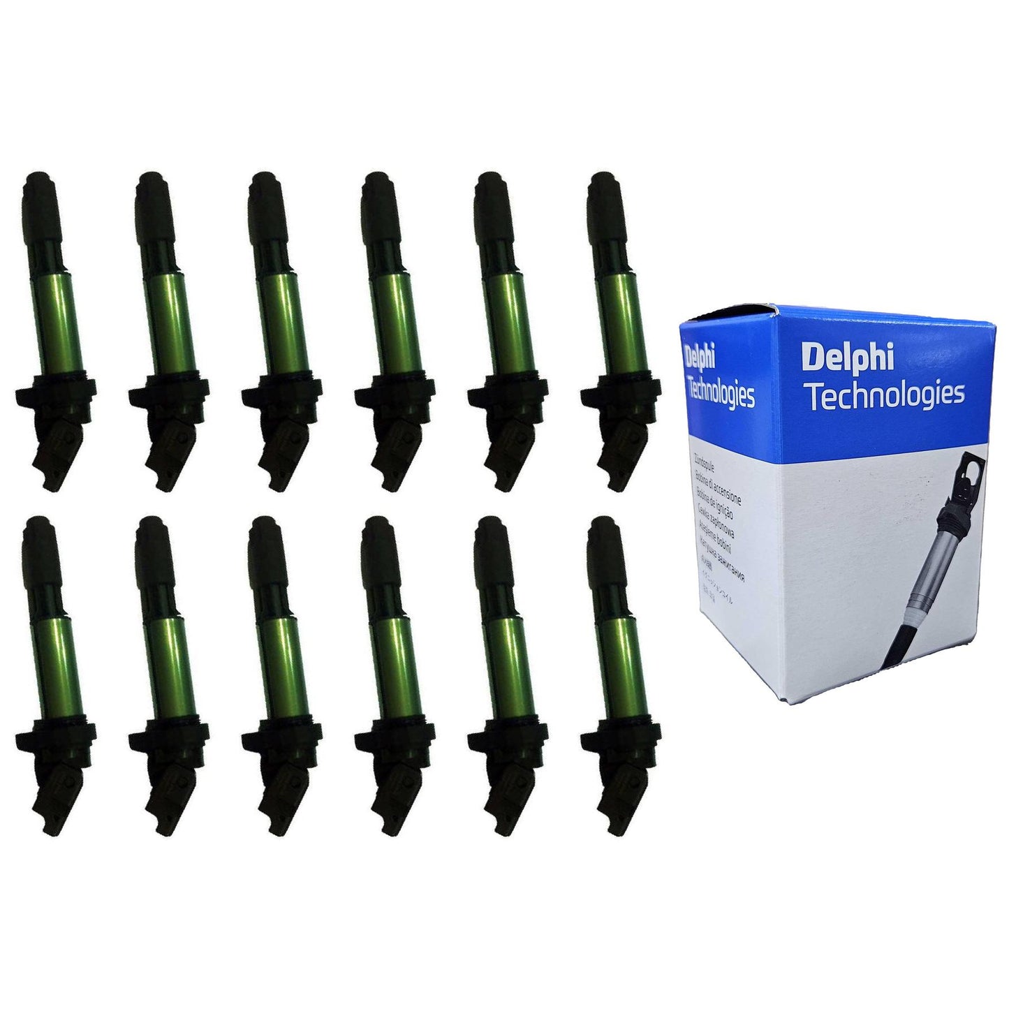 Kit 12 Bobinas de Ignição - Delphi - GN10210 - (1)