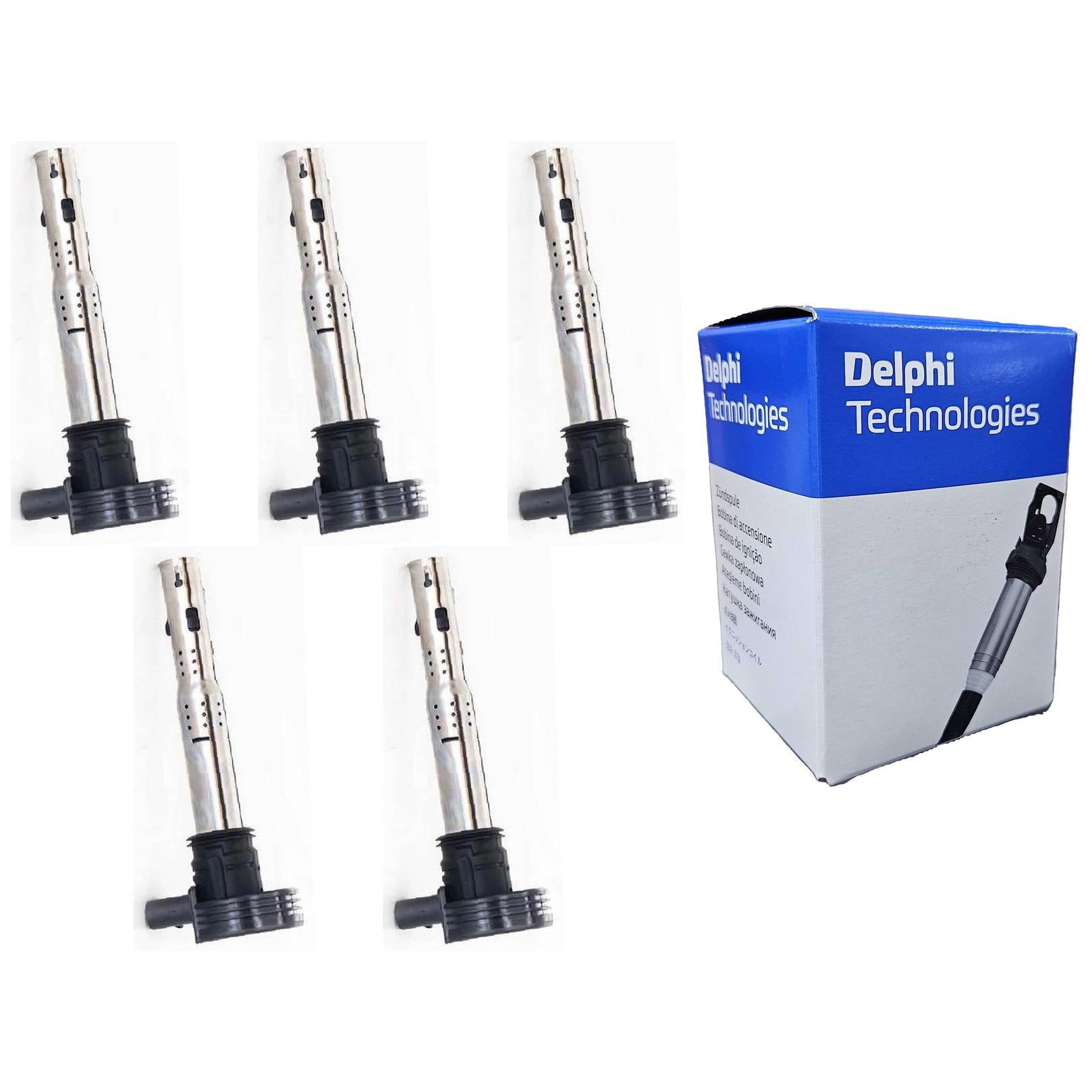 Kit 5 Bobinas de Ignição - Delphi - CE20034 - (1)