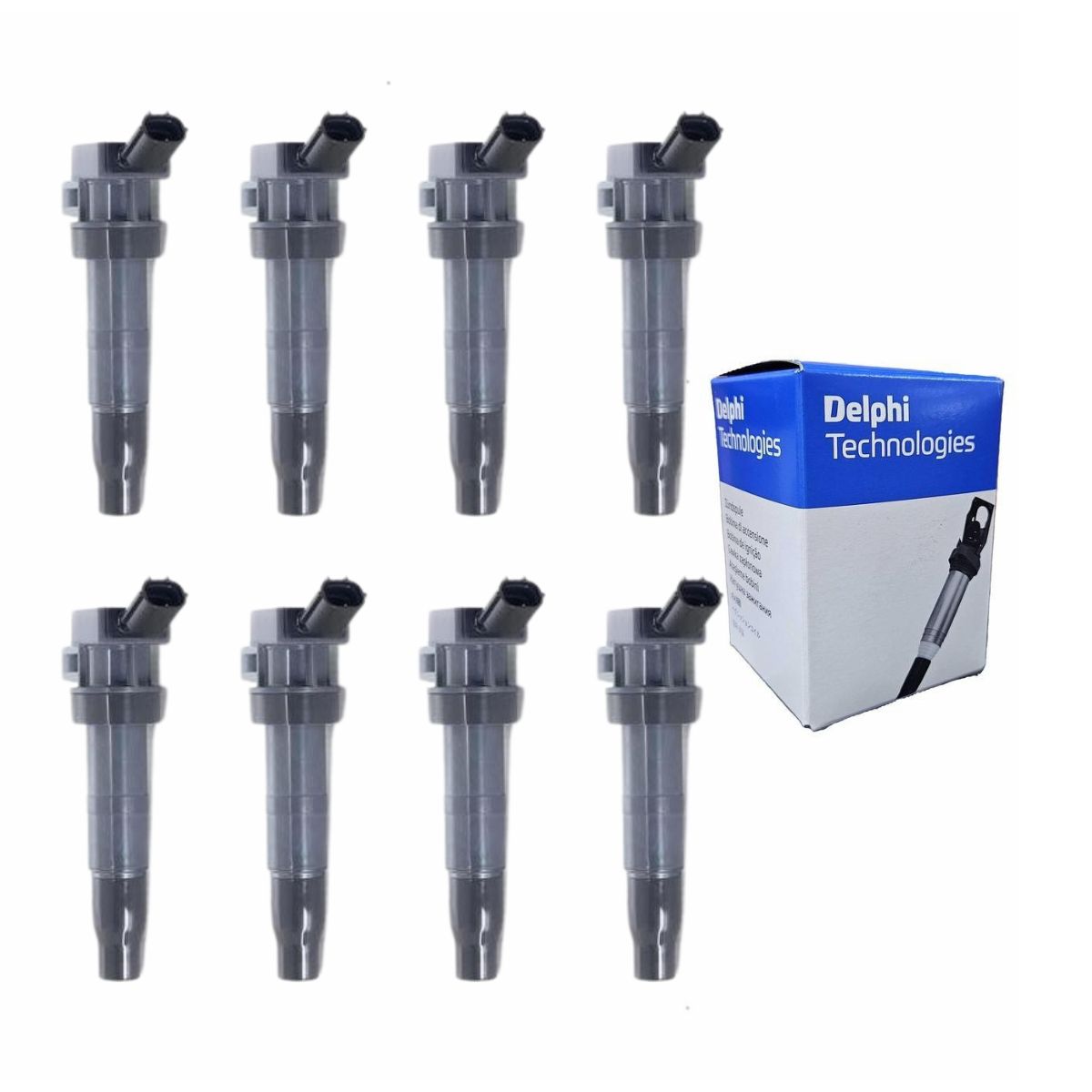 Kit 8 Bobinas de Ignição - Delphi - GN10568 - (1)