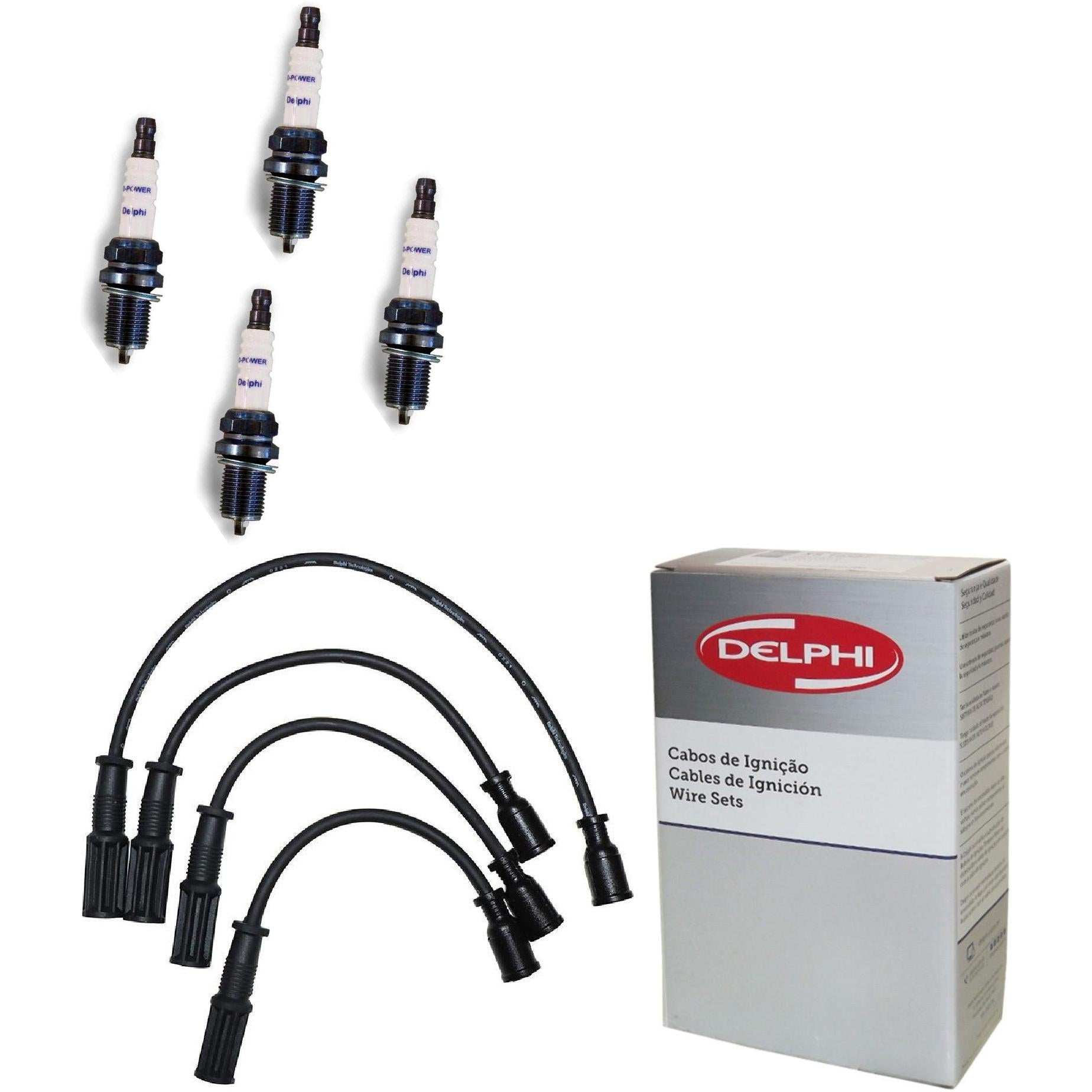 Kit Cabo Vela de Ignição D-Power - Delphi - XH70007/XS10022 - (1)