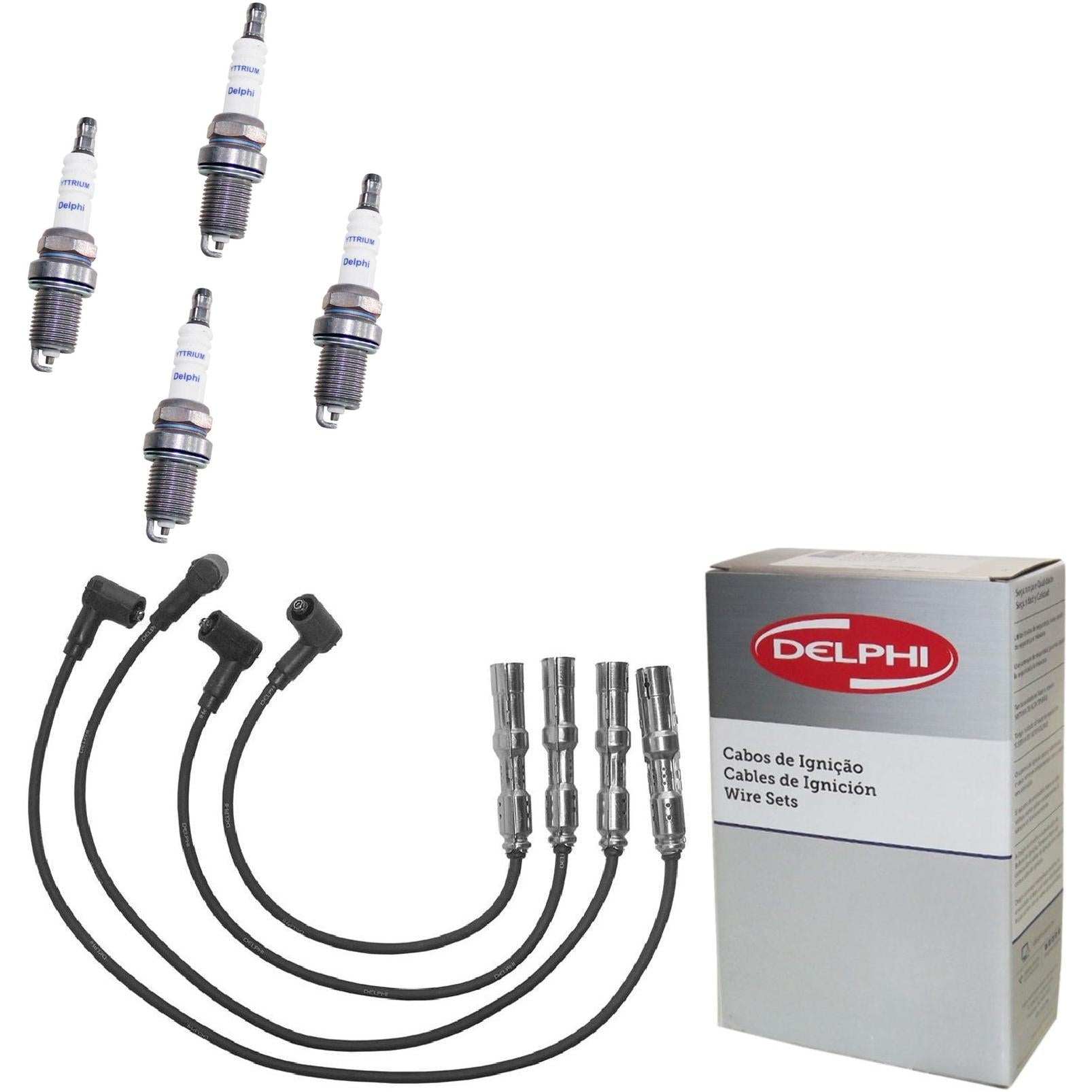 Kit Cabo Vela de Ignição Yttrium - Delphi - XH40003/XS10554 - (1)