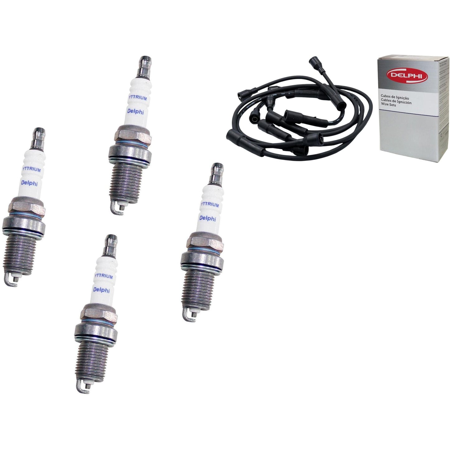 Kit Cabo Vela de Ignição Yttrium - Delphi - XH40008/XS10106 - (1)