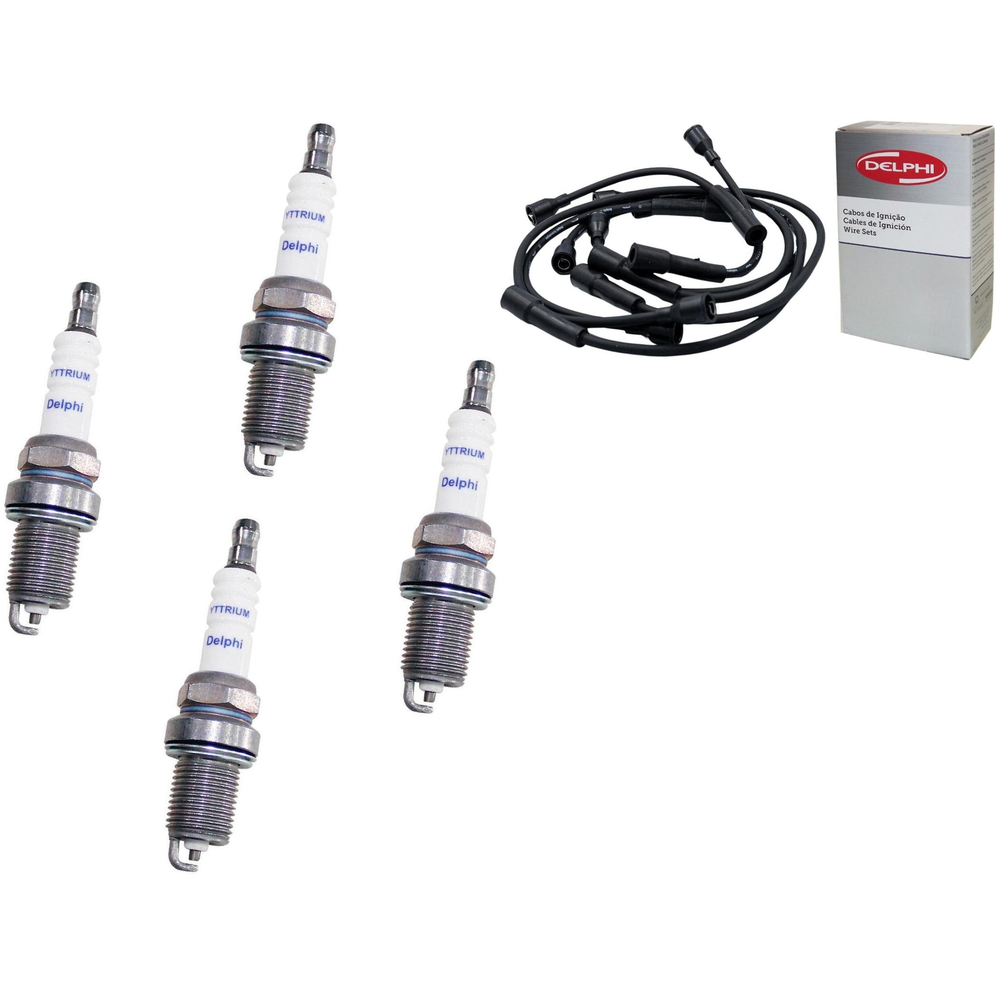Kit Cabo Vela de Ignição Yttrium - Delphi - XH40003/XS10106 - (1)