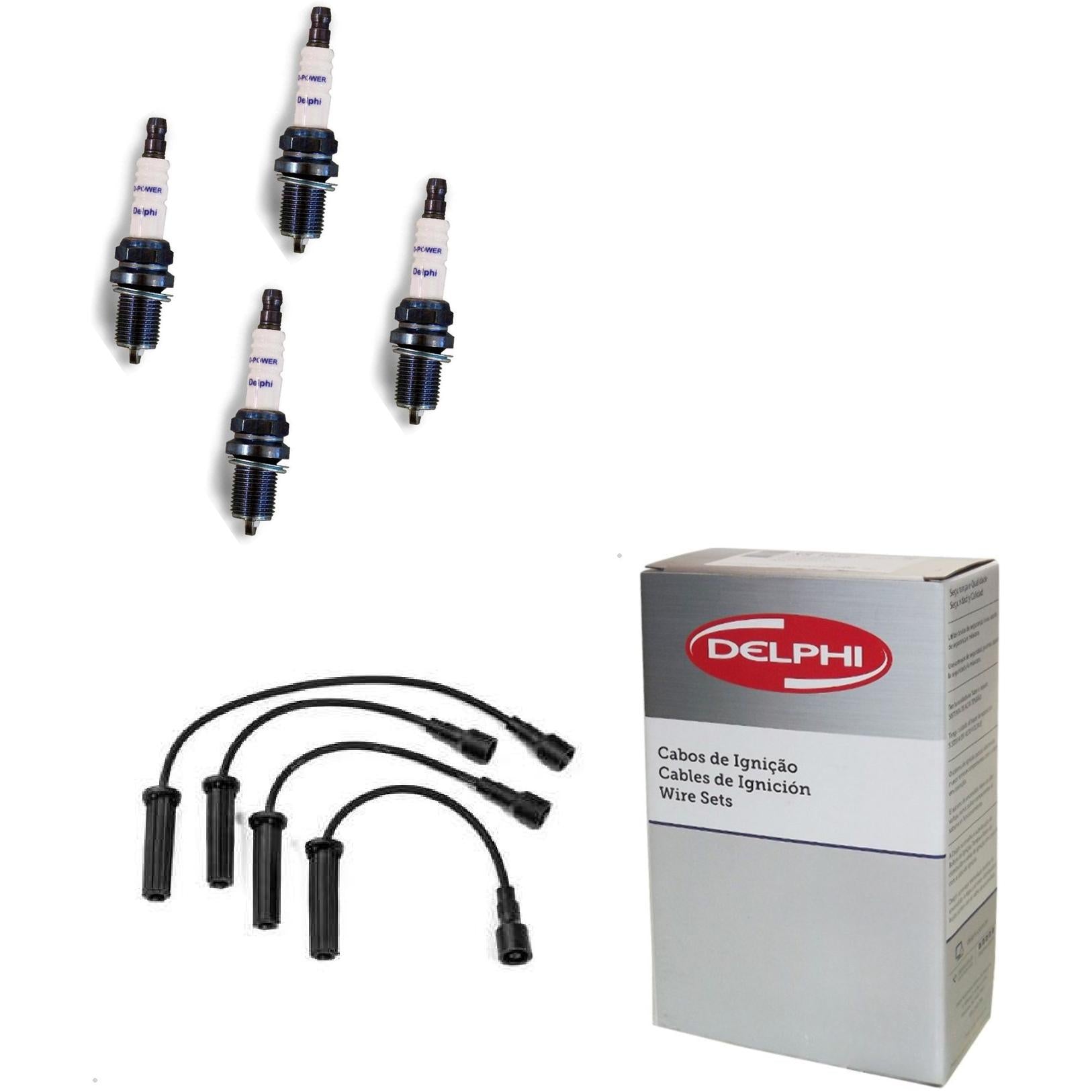 Kit Cabo Vela de Ignição D-Power - Delphi - XH70013/XS10181 - (1)