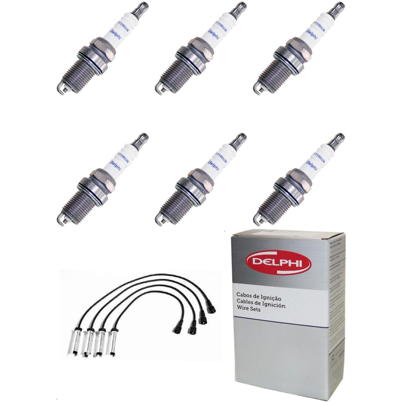 Kit Cabo Vela de Ignição Yttrium - Delphi - XH40008/XS10006 - (1)
