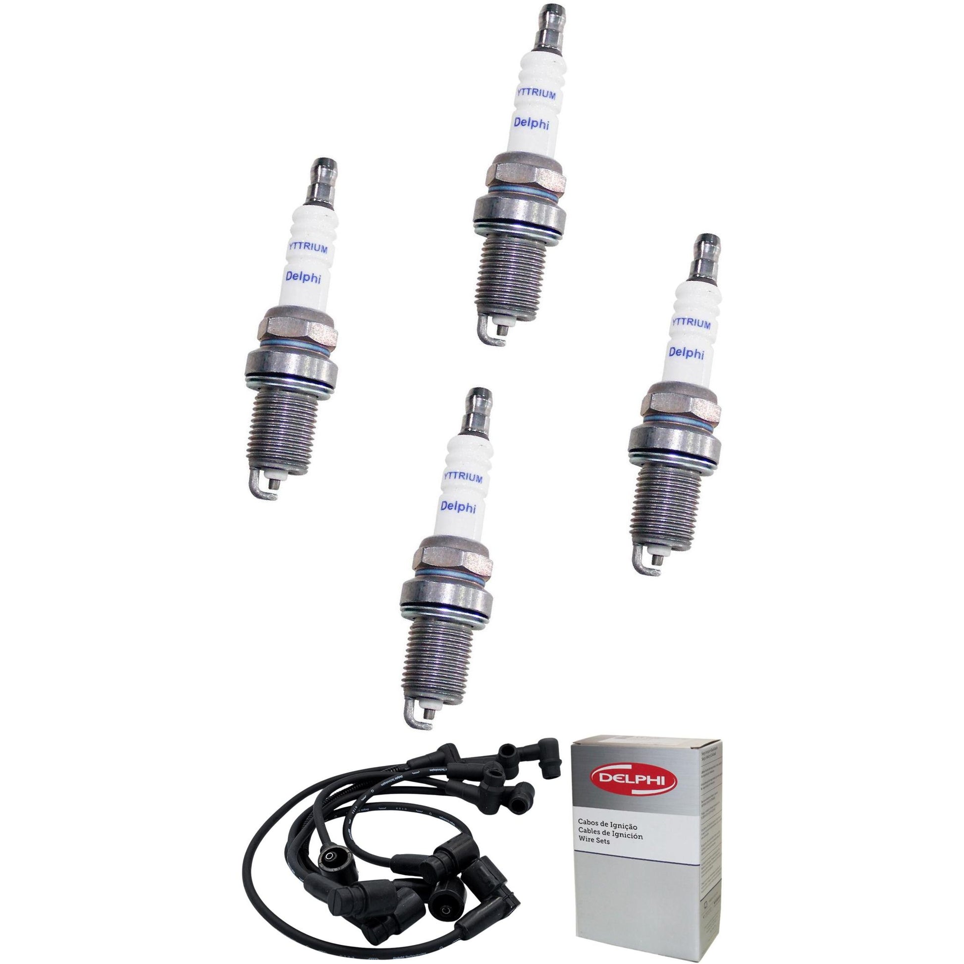 Kit Cabo Vela de Ignição Yttrium - Delphi - XH40003/XS10005 - (1)