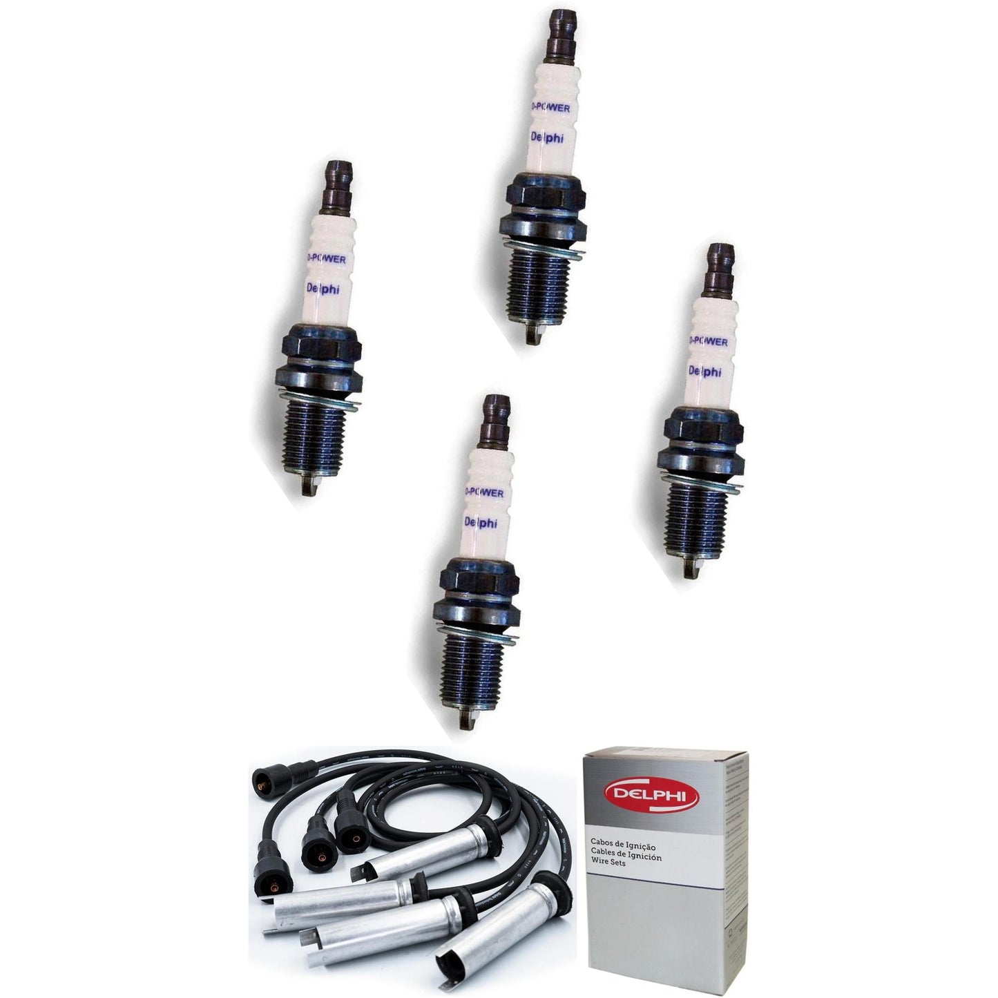 Kit Cabo Vela de Ignição D-Power - Delphi - XH70022/XS10004 - (1)