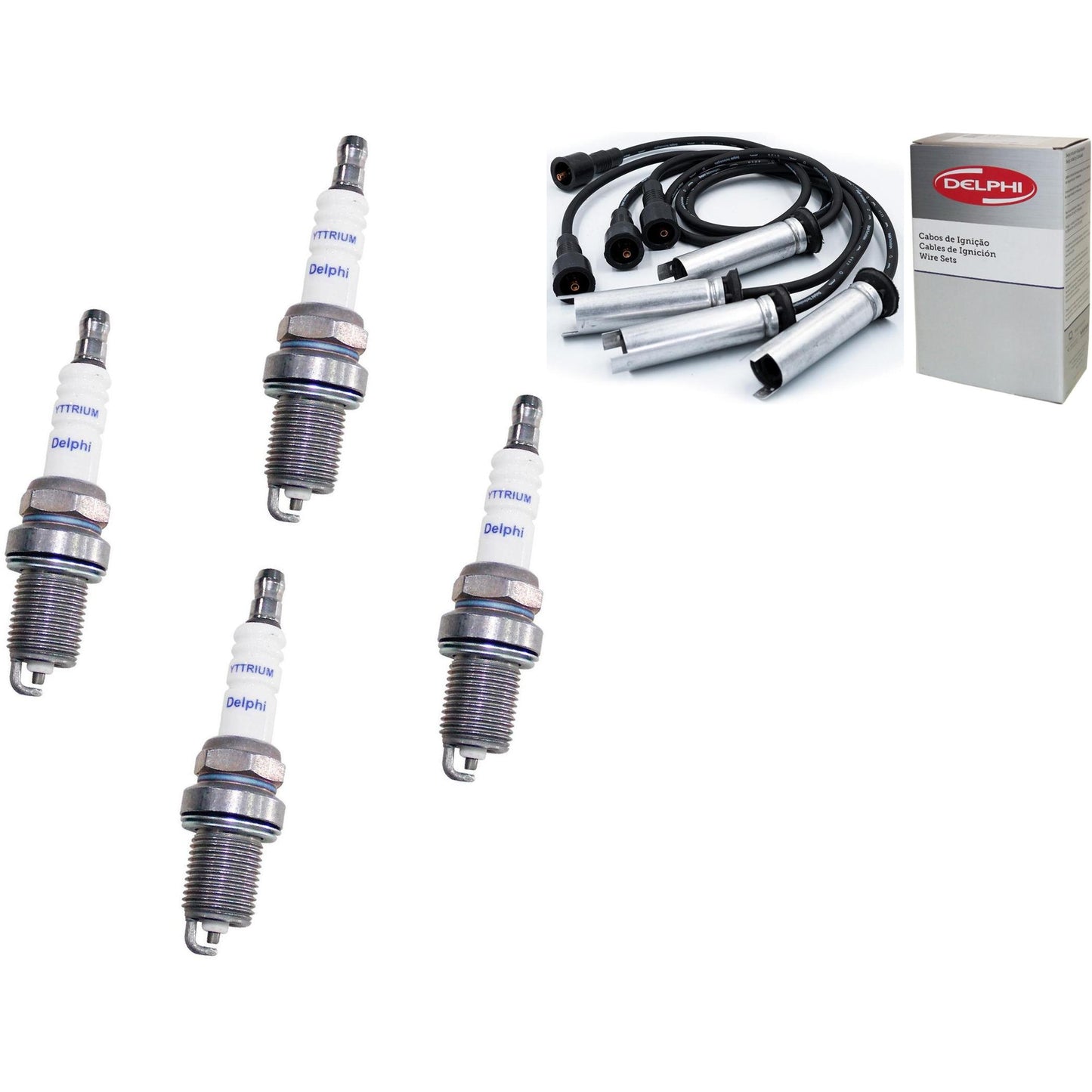 Kit Cabo Vela de Ignição Yttrium - Delphi - XH40003/XS10004 - (1)