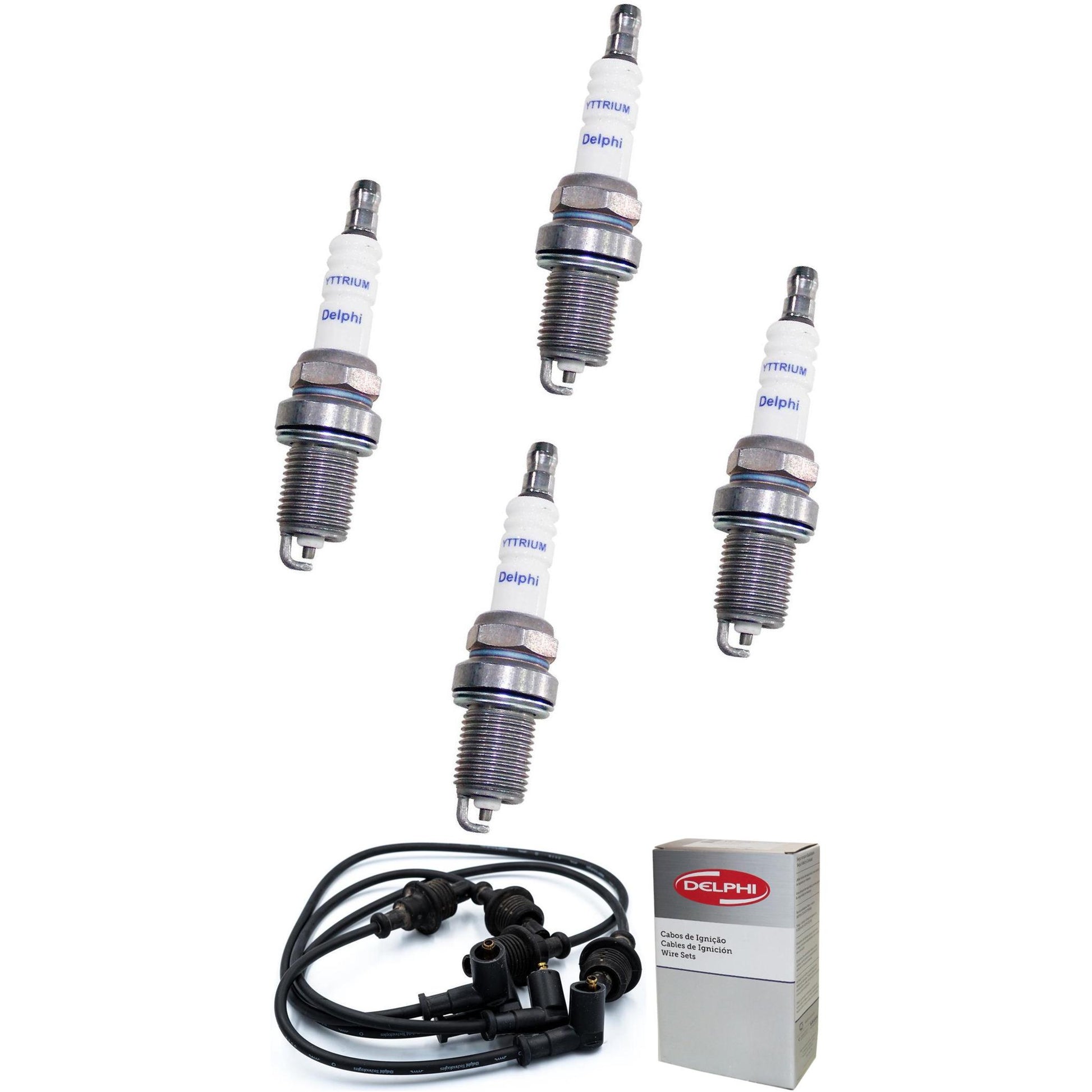 Kit Cabo Vela de Ignição Yttrium - Delphi - XH40004/XS10576 - (1)