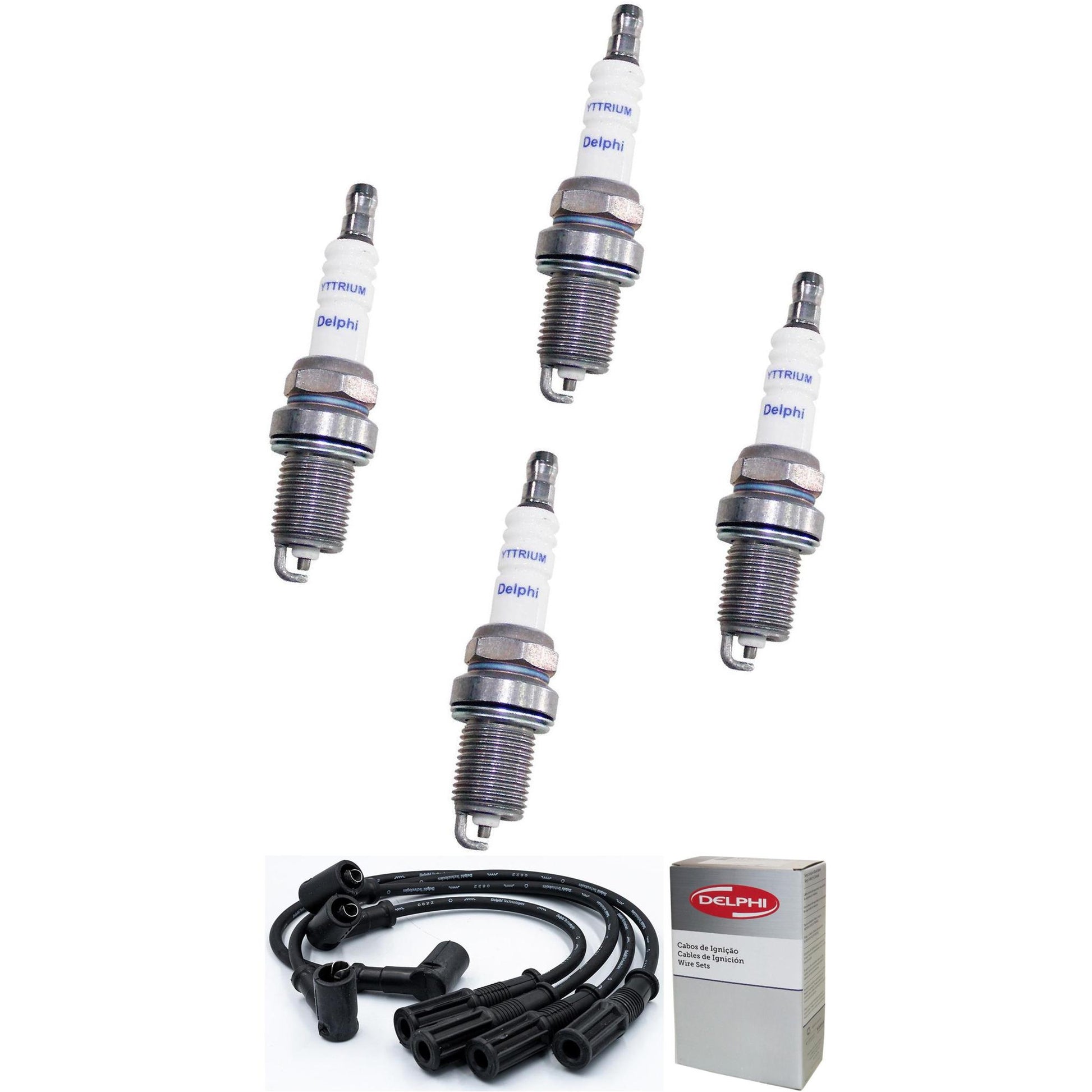 Kit Cabo Vela de Ignição Yttrium - Delphi - XH40002/XS10035 - (1)