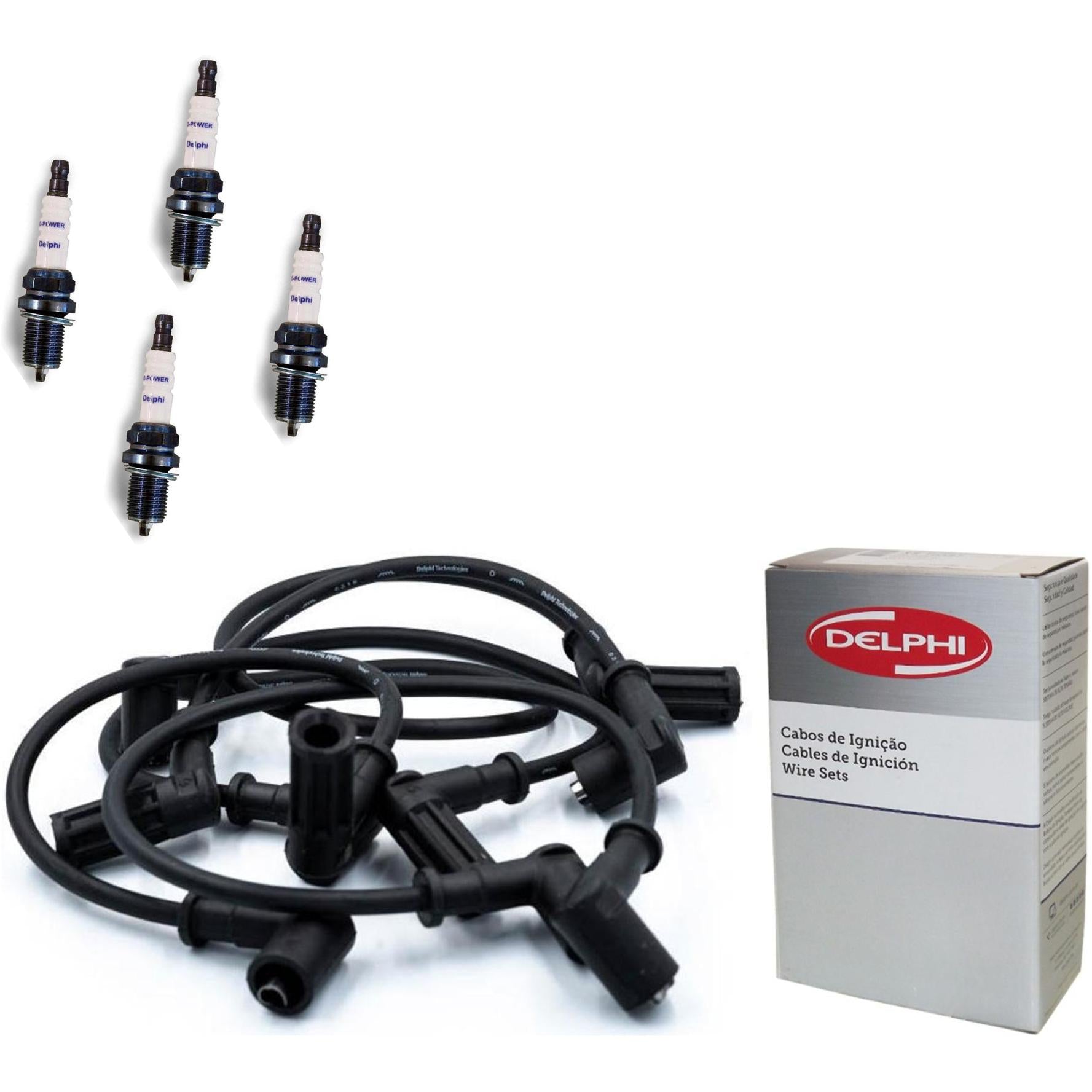 Kit Cabo Vela de Ignição D-Power - Delphi - XH70028/XS10029 - (1)
