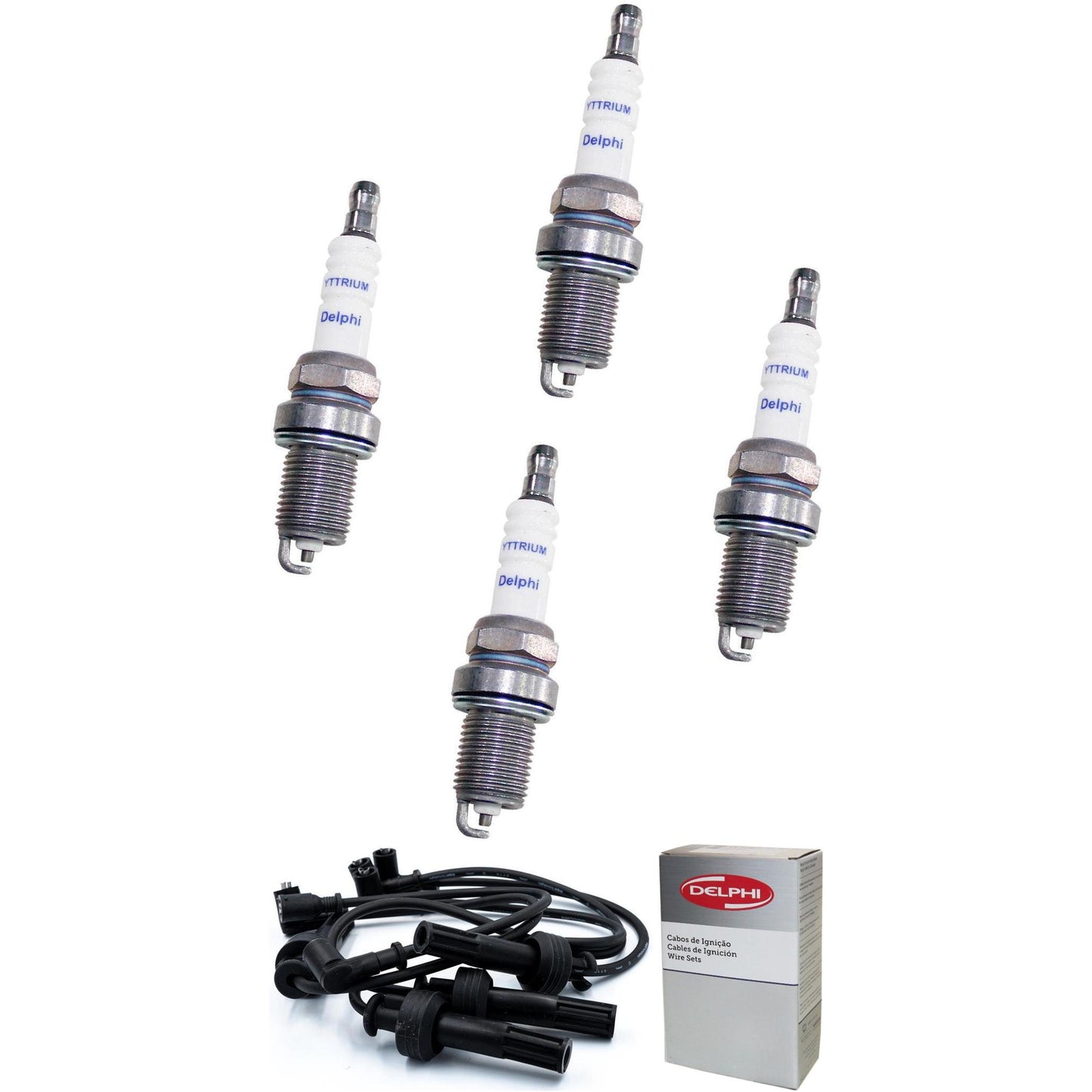 Kit Cabo Vela de Ignição Yttrium - Delphi - XH40003/XS10037 - (1)