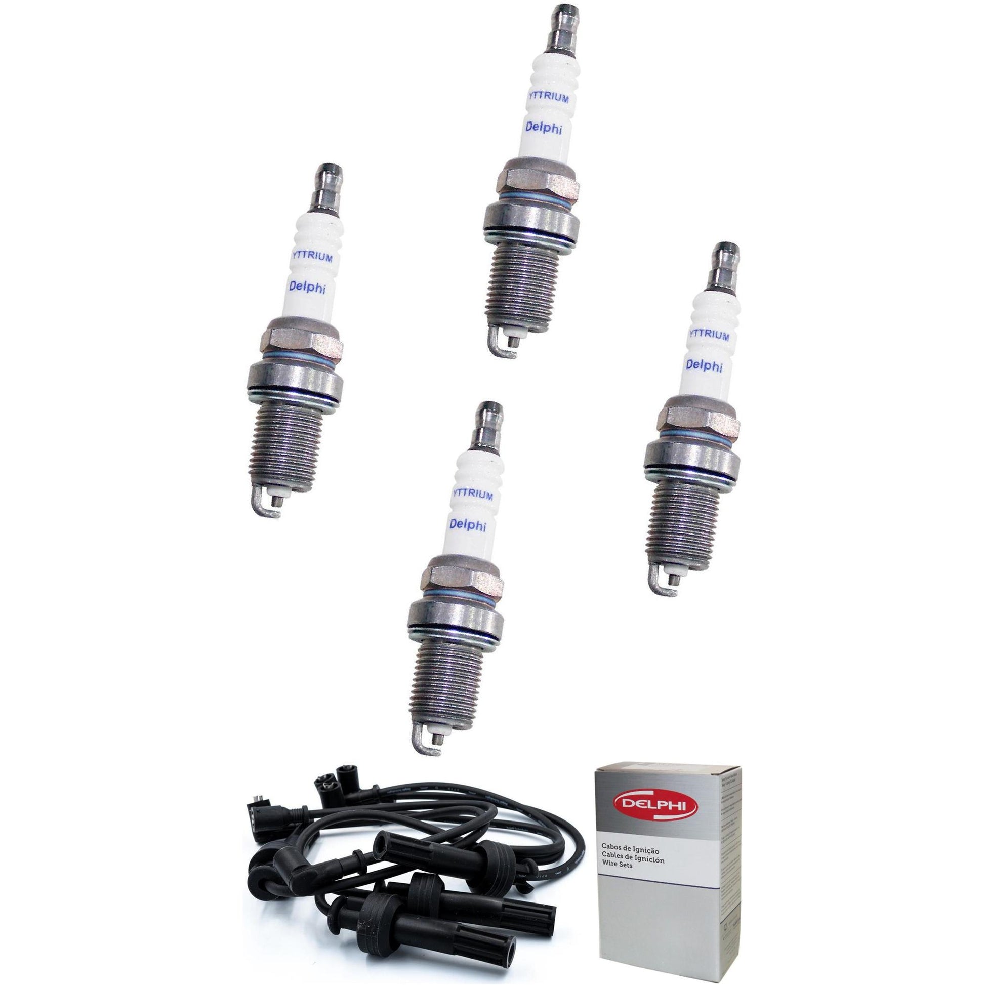 Kit Cabo Vela de Ignição Yttrium - Delphi - XH40003/XS10037 - (1)