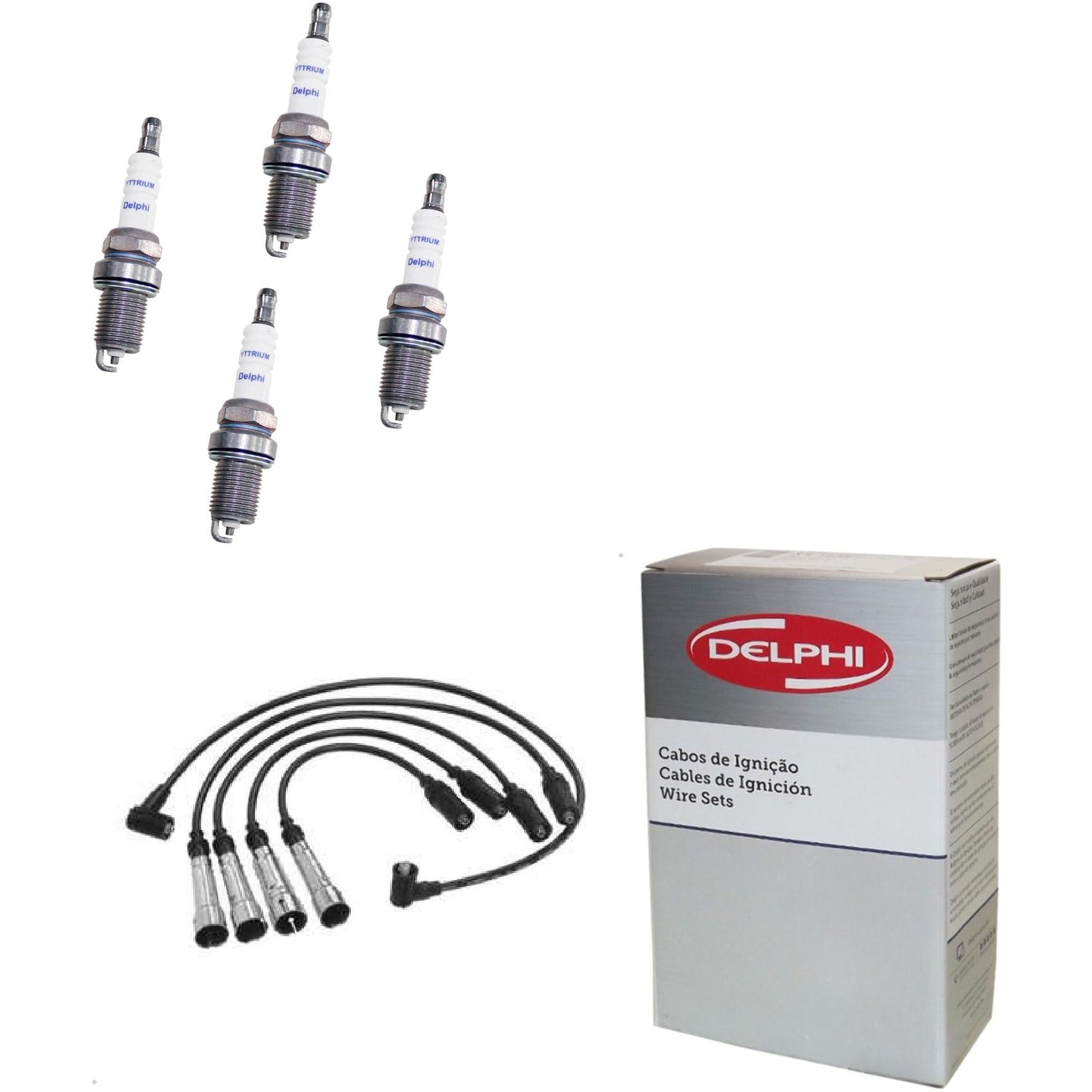 Kit Cabo Vela de Ignição Yttrium - Delphi - XH40003/XS10081 - (1)