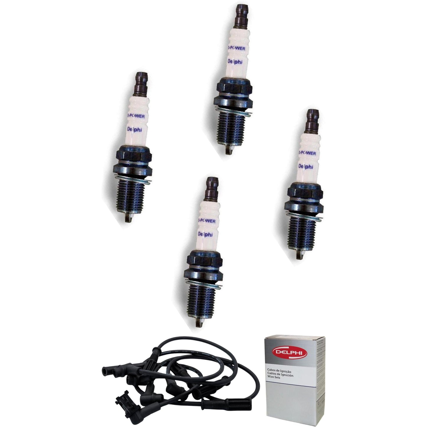Kit Cabo Vela de Ignição D-Power - Delphi - XH70013/XS10179 - (1)