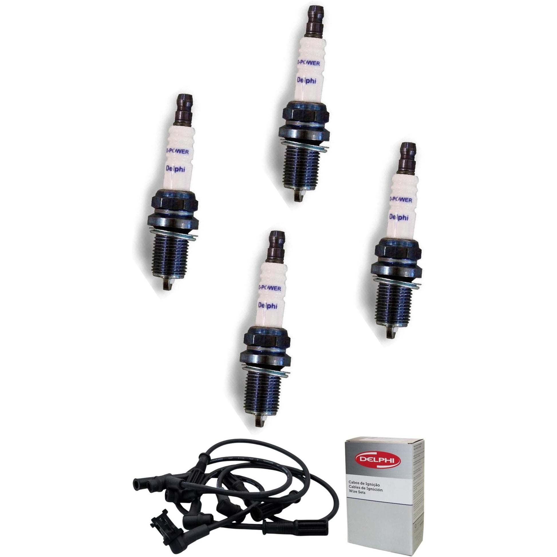 Kit Cabo Vela de Ignição D-Power - Delphi - XH70013/XS10179 - (1)